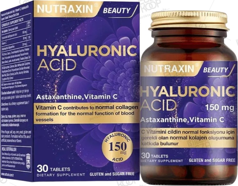 NUTRAXIN HYALURONIC ACID 30 TABLET