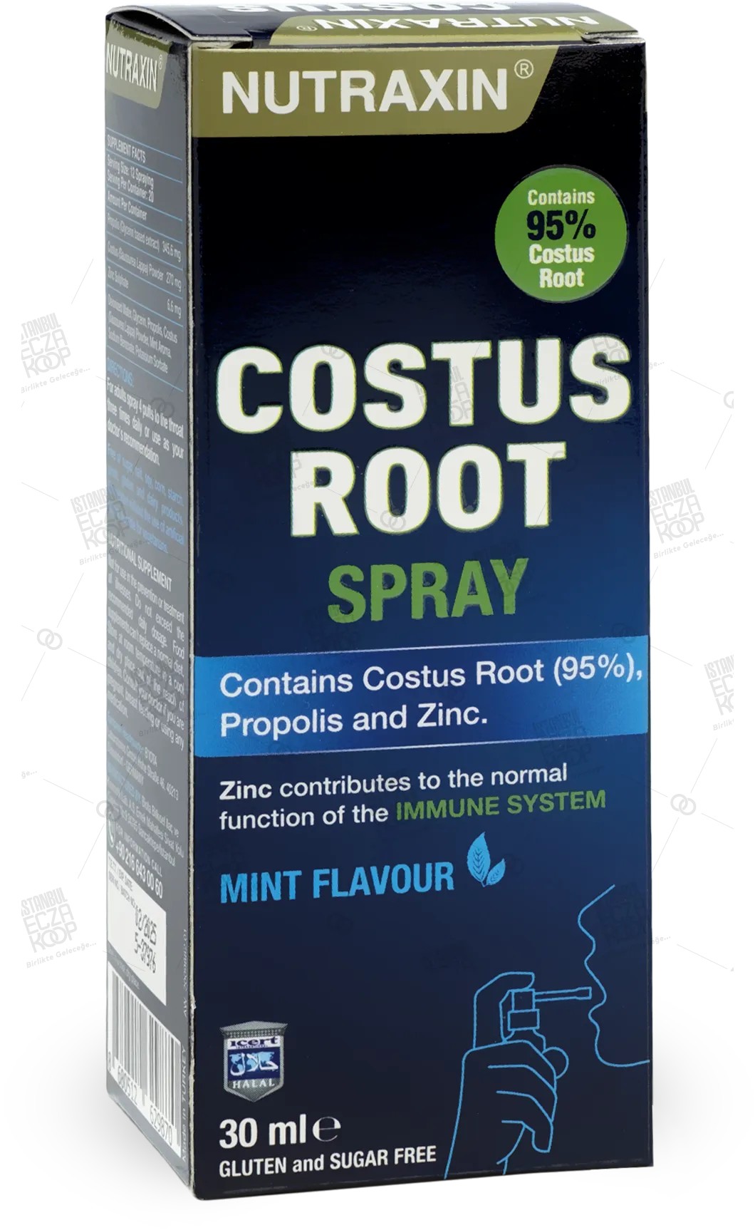 NUTRAXIN COSTUS ROOT SPRAY 30 ML