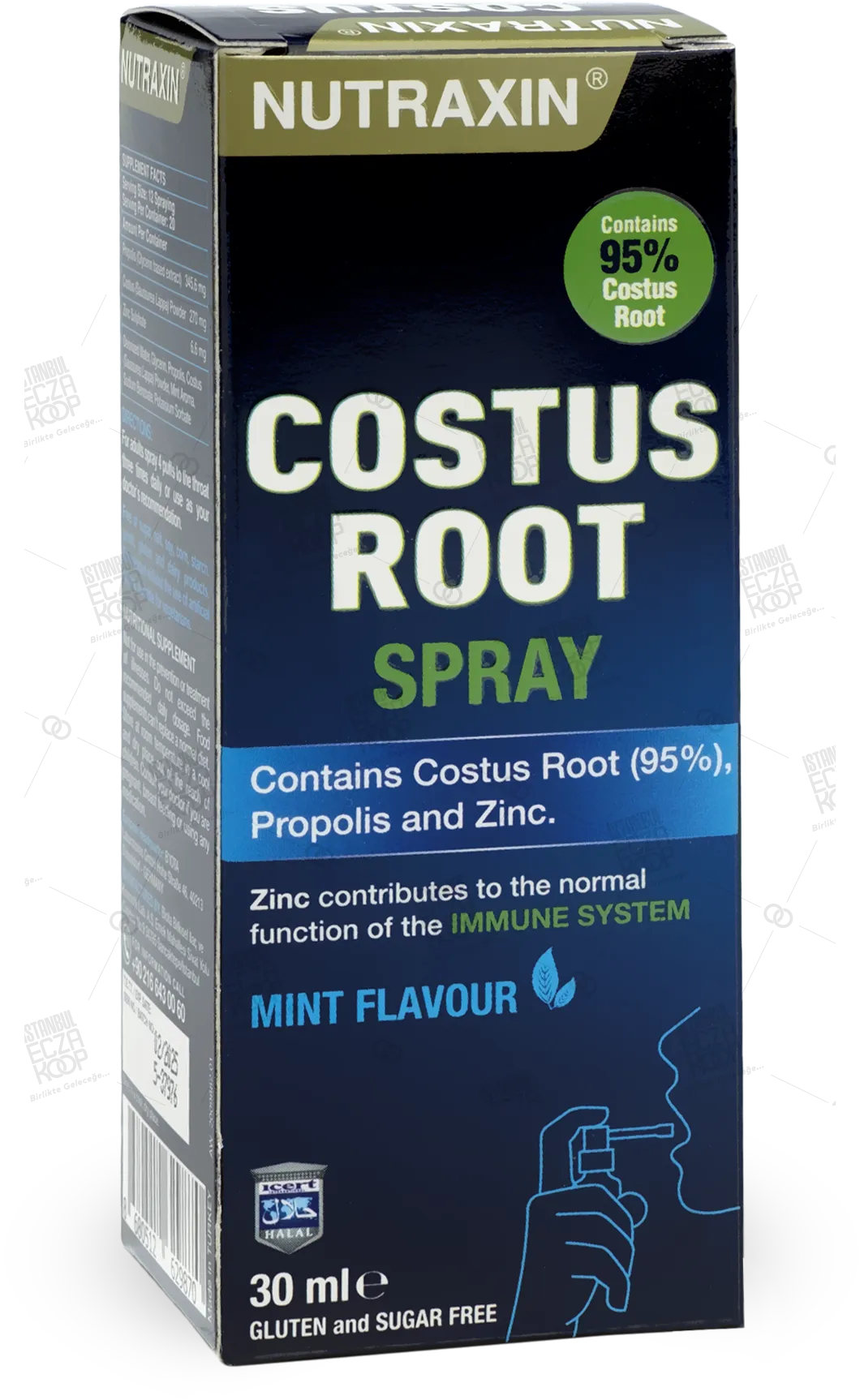 NUTRAXIN COSTUS ROOT SPRAY 30 ML