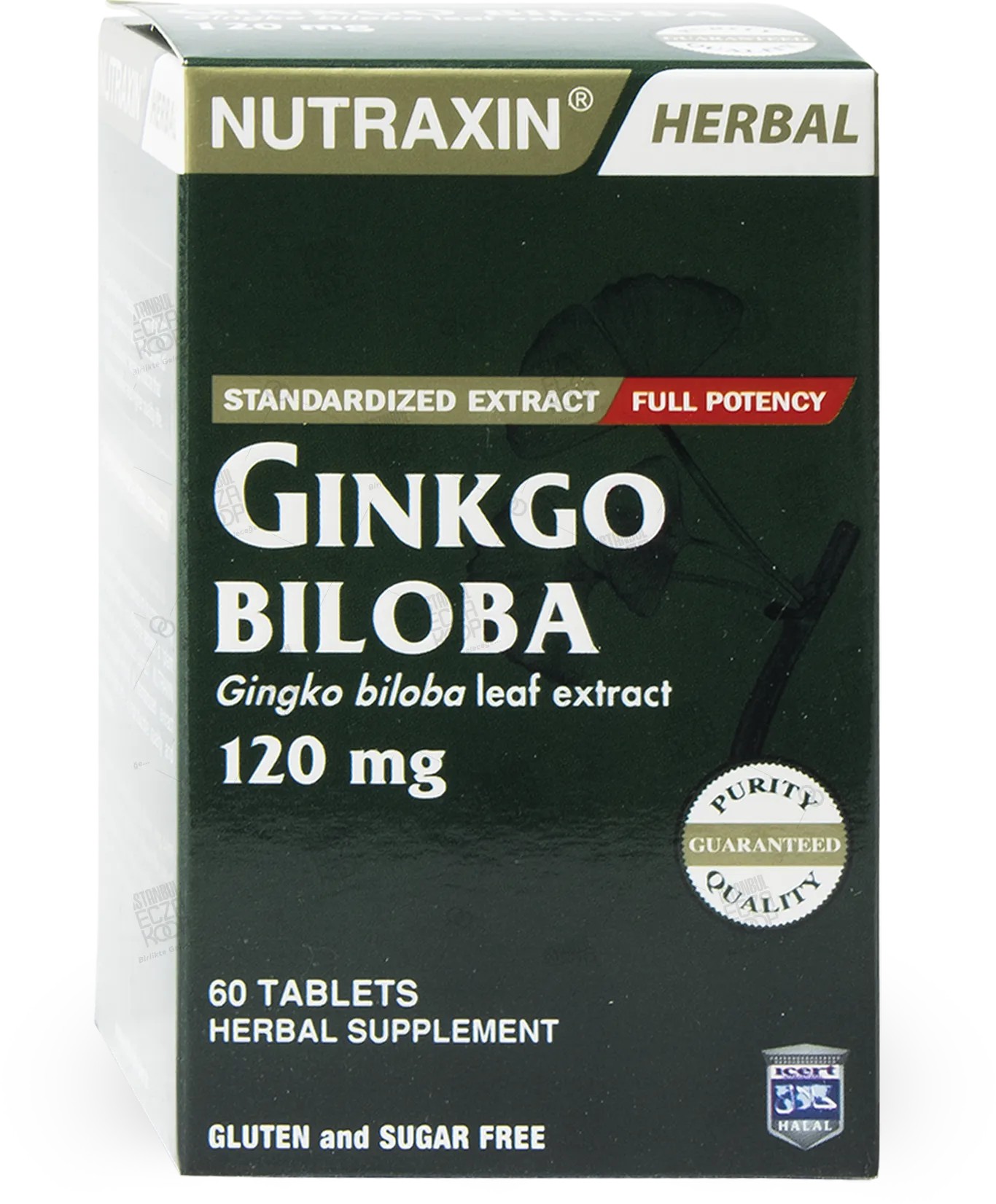 NUTRAXIN GINKGO BILOBA 60 TABLET