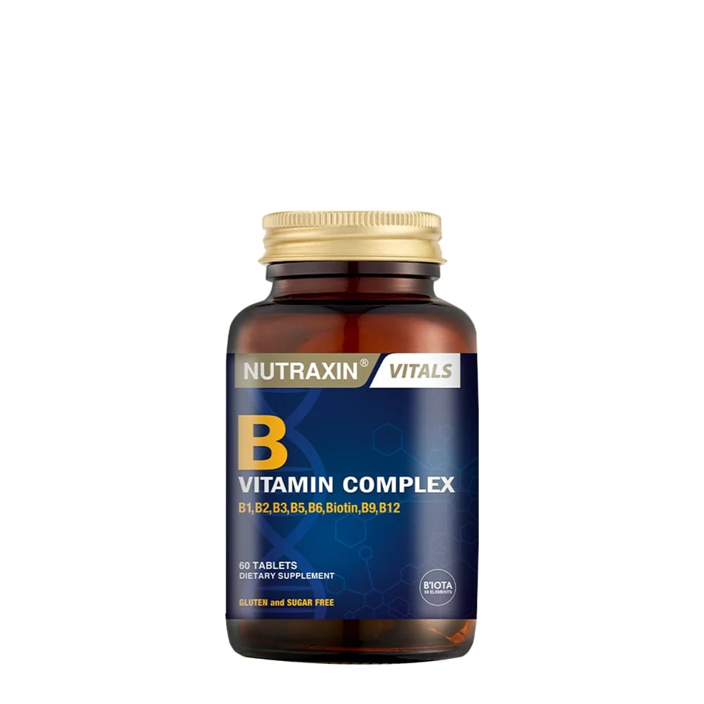 Nutrin B Complex NUTRAXIN VITAMIN B COMPLEX 60 TABLET