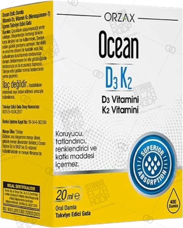 OCEAN D3K2 DAMLA 20ML