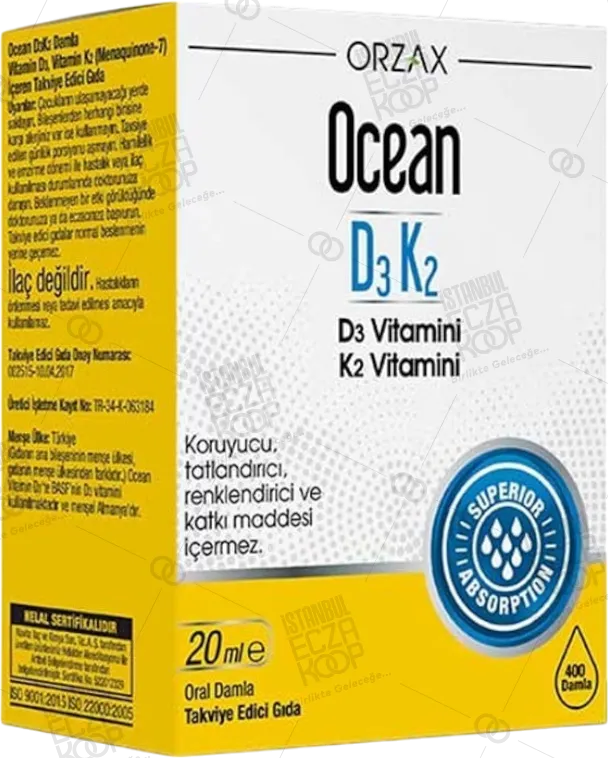 OCEAN D3K2 DAMLA 20ML