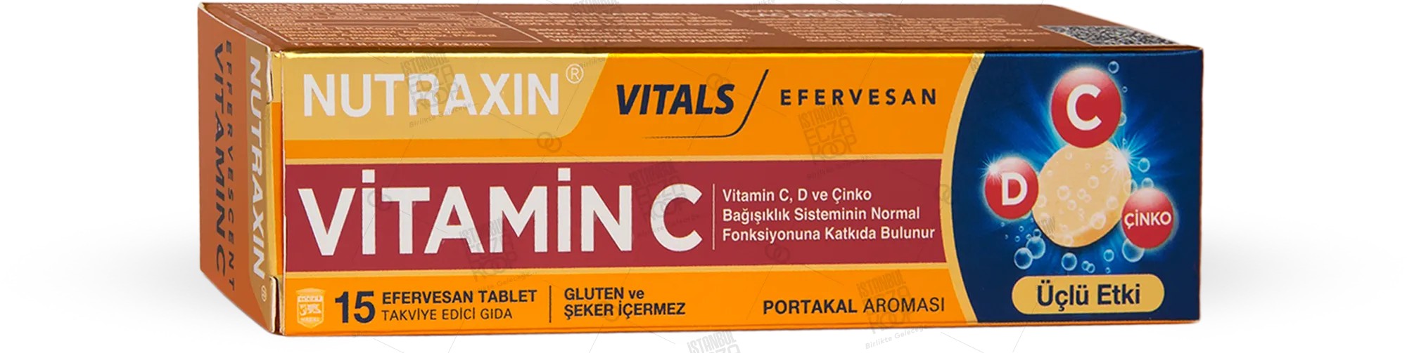 NUTRAXIN EFERVESAN C VITAMINI 15 TABLET