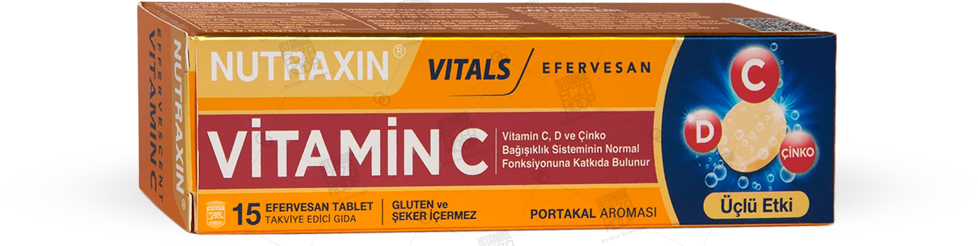 NUTRAXIN EFERVESAN C VITAMINI 15 TABLET