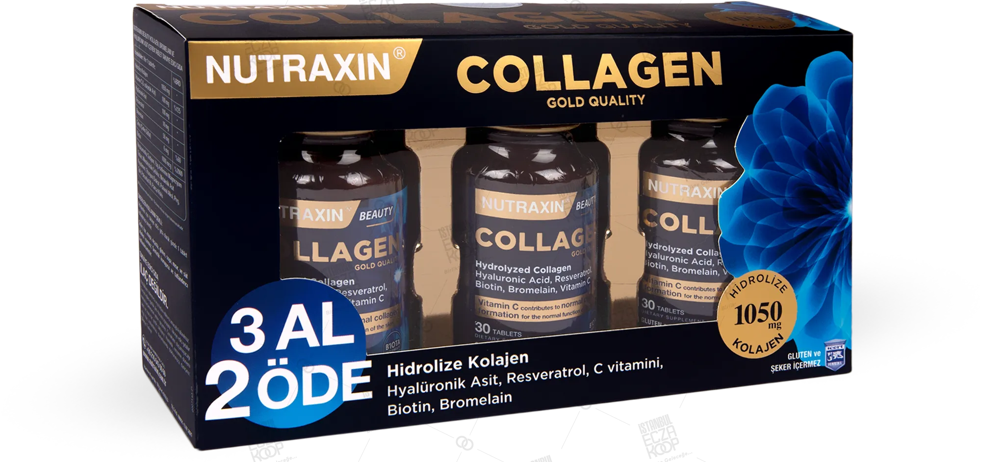 NUTRAXIN COLLAGEN 30 TABLET 3 AL 2 ODE
