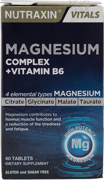NUTRAXIN MAGNESIUM COMPLEX 60 TABLET