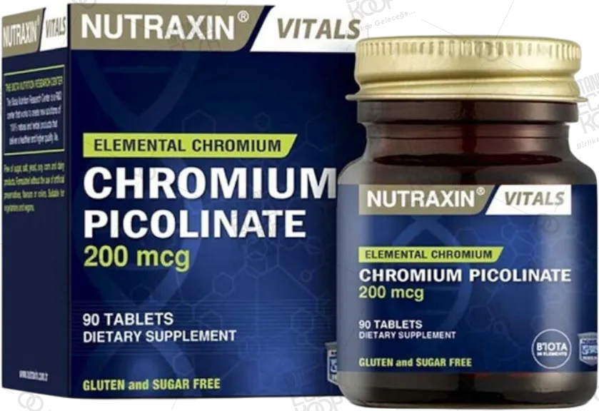 NUTRAXIN CHROMIUM PICOLINAT 90 KAPSUL