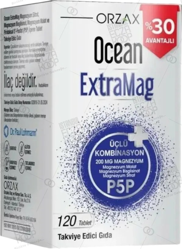 OCEAN EXTRAMAG P5P 120 TABLET