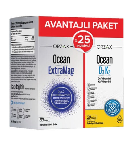OCEAN EXTRAMAG 60 TAB OCEAN D3K2