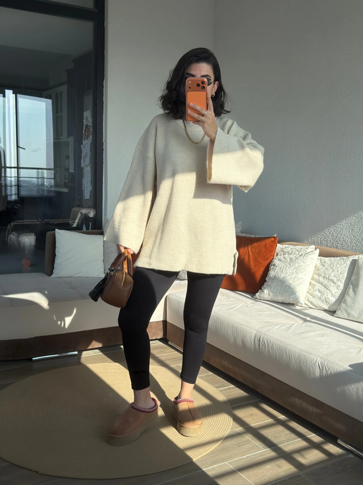 Premium Fitilli Ekru Triko Tunik