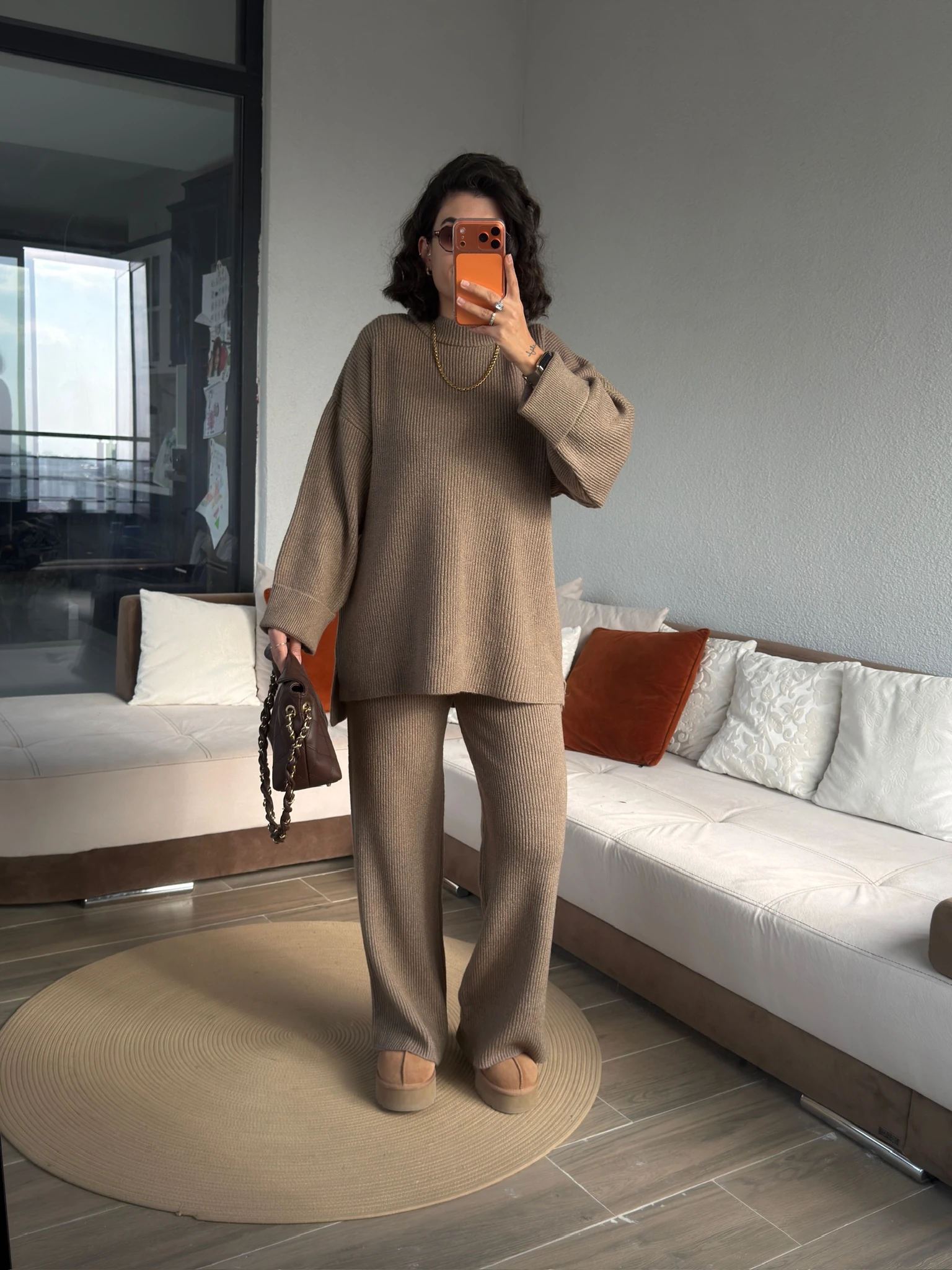 Premium Bisiklet Yaka Vizon Fitilli Triko Takım