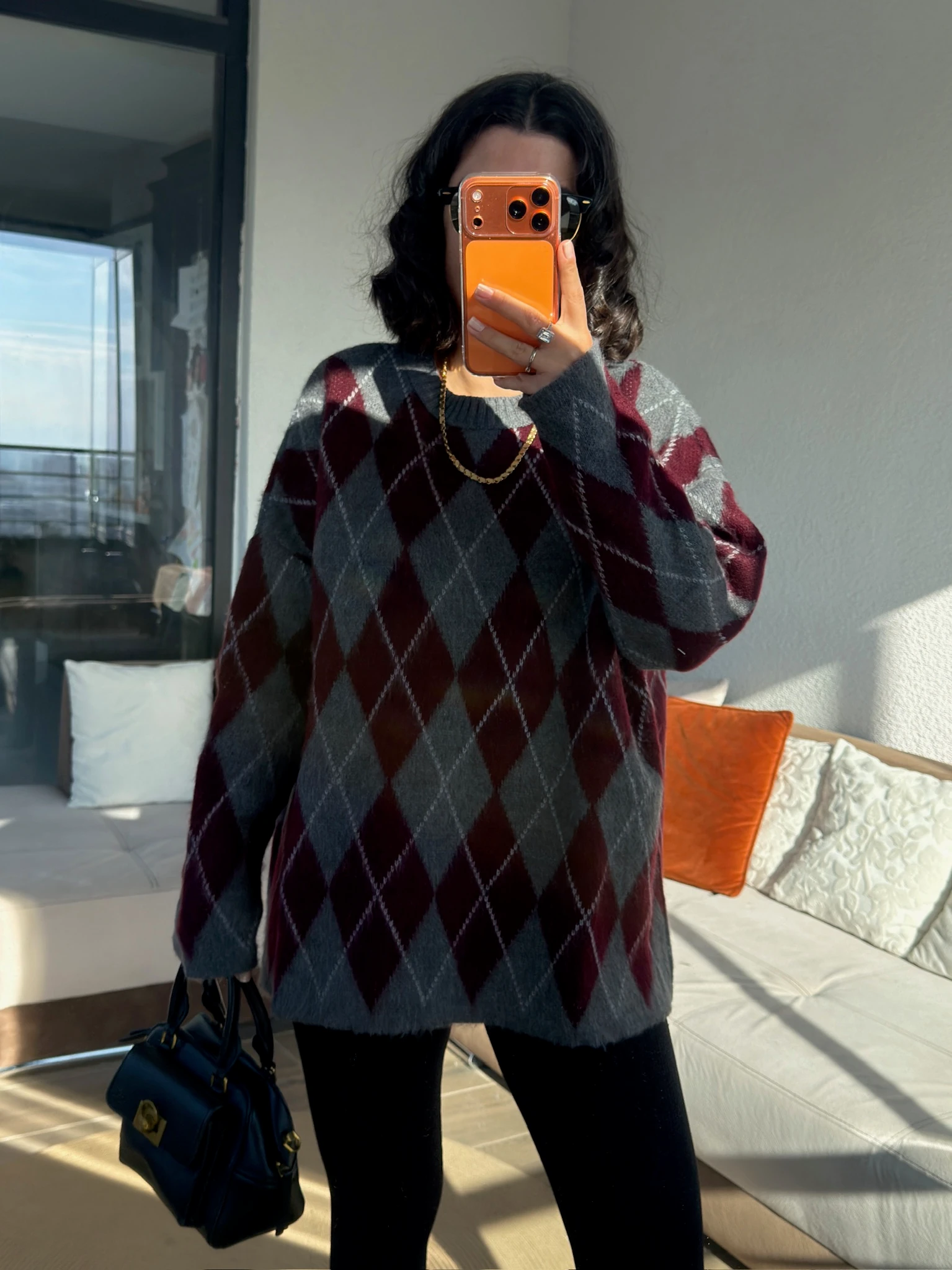 Premium Anrtasit-Bordo Baklava Kazak