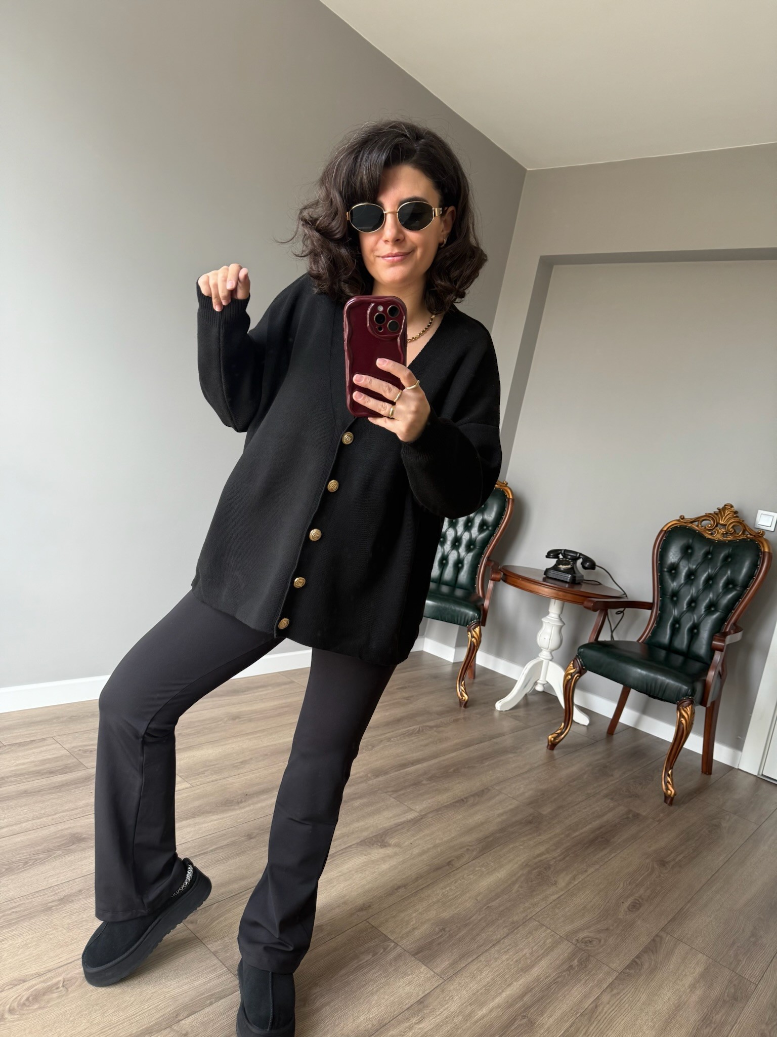 MS Model Siyah Hırka