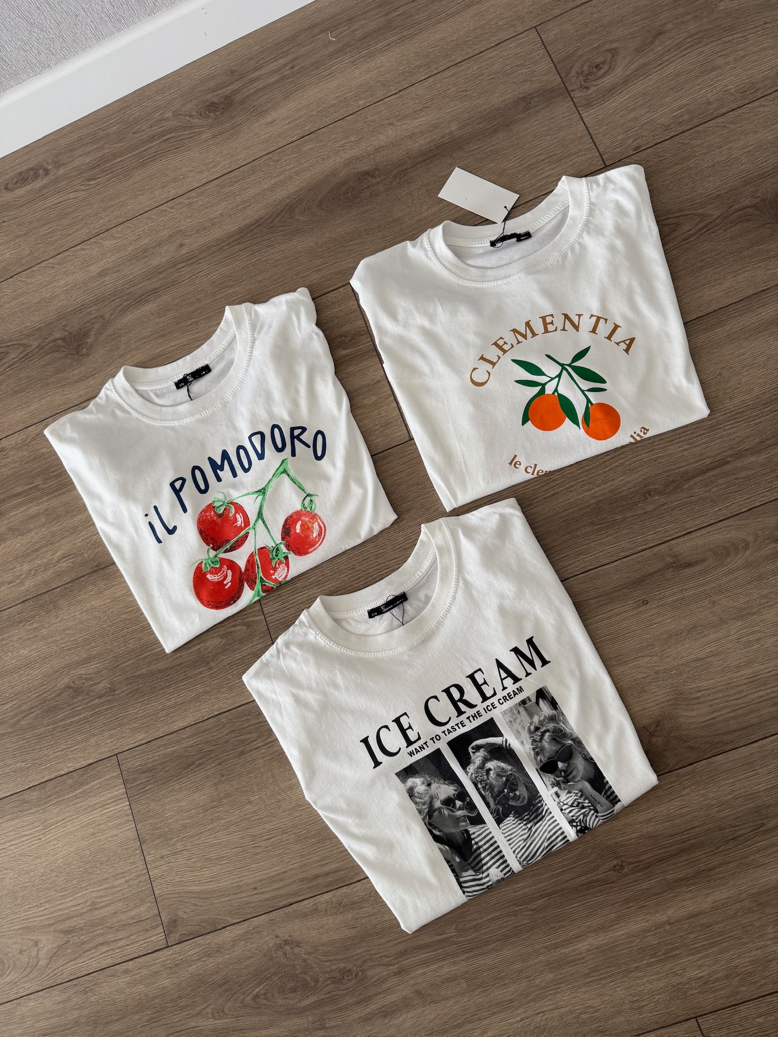 Ice Cream Baskılı Tişört