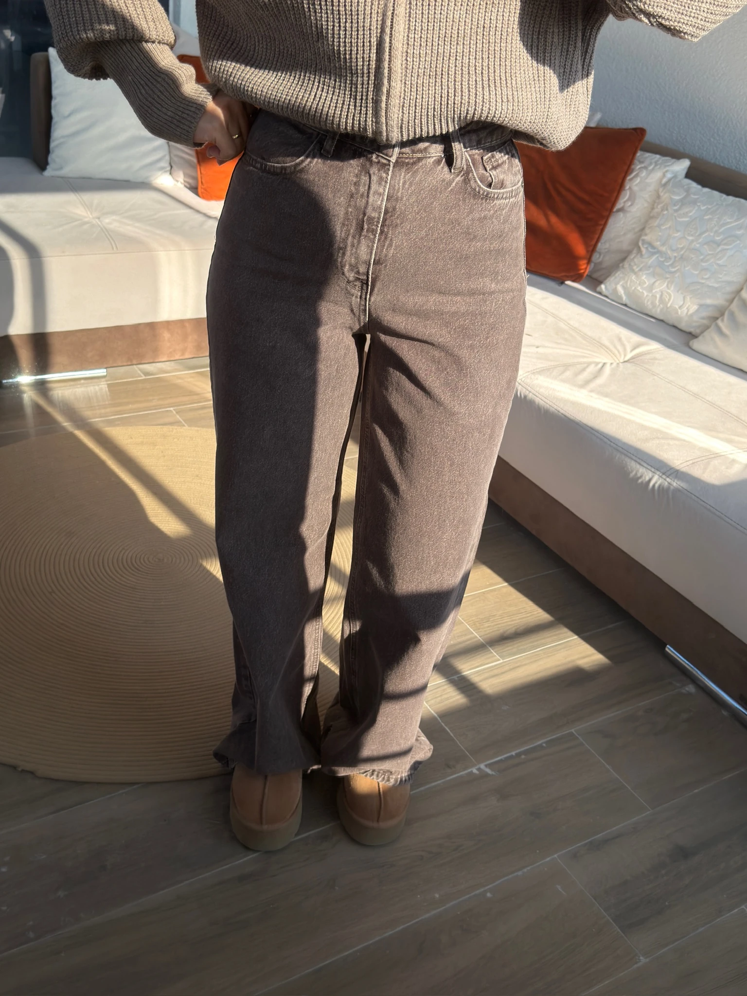 Premium Acıkahve Palazzo Jean