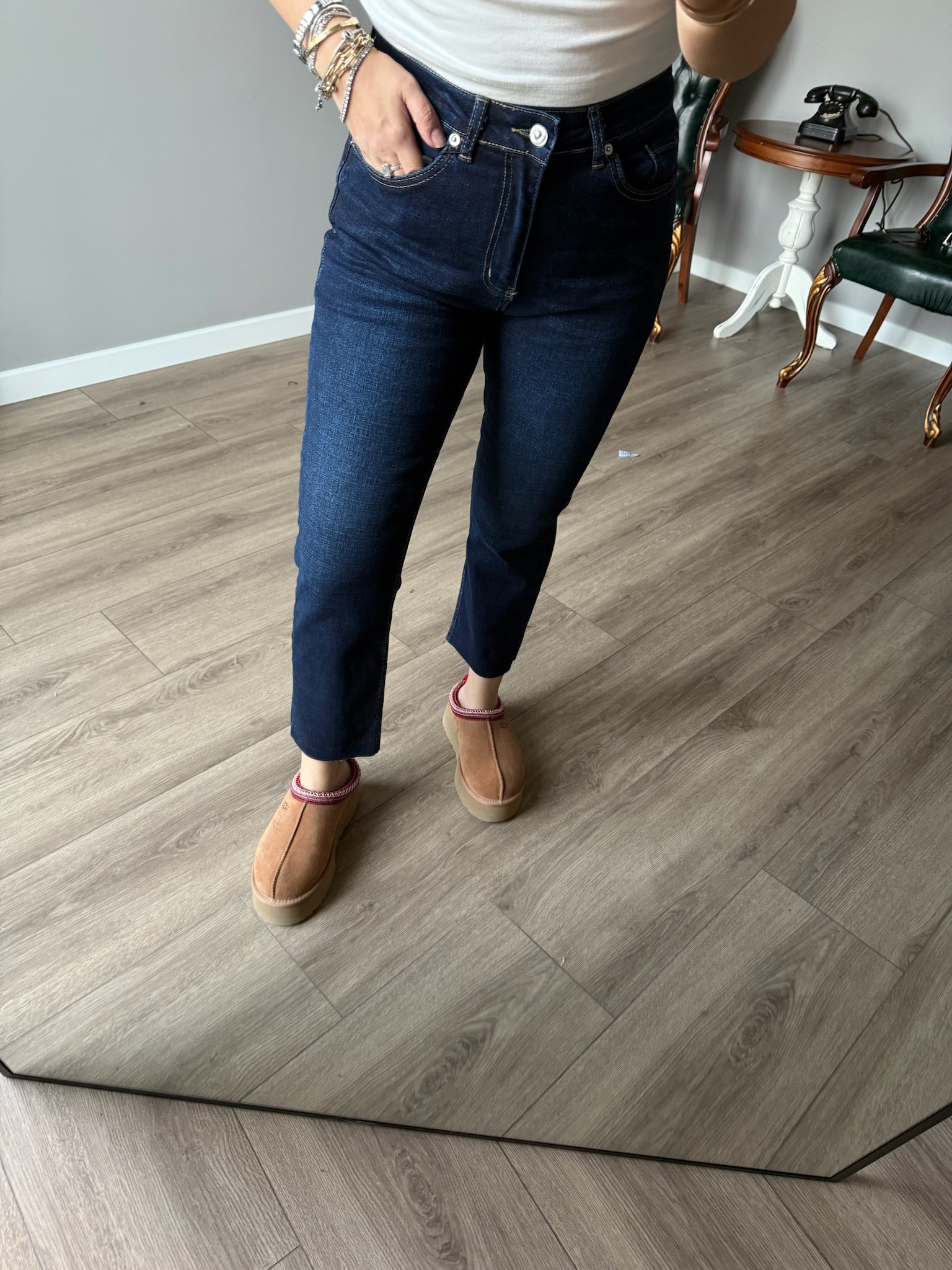 ZR Boy Fit Lacivert Jean