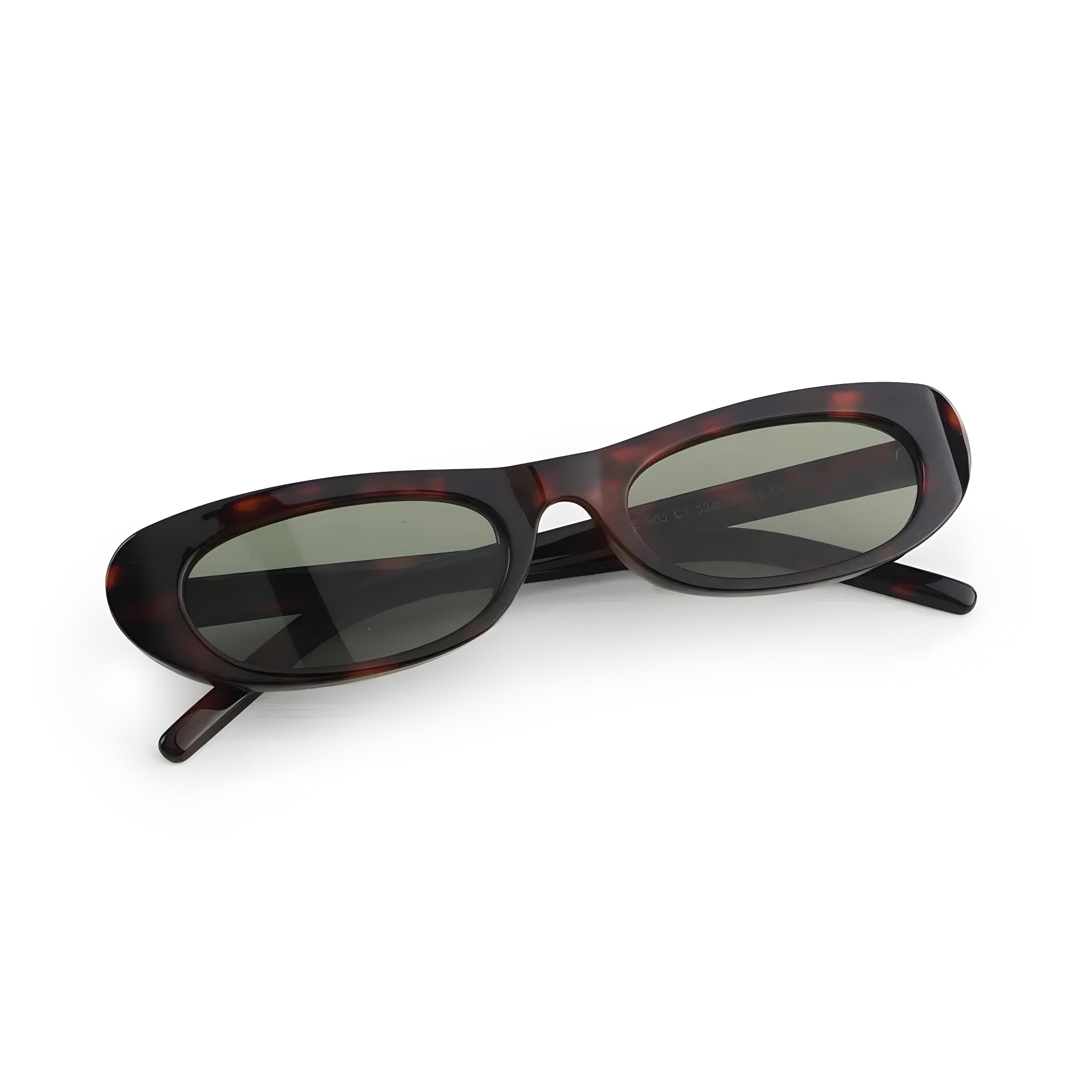 AFTERDARK – Lo-Rider Tortoise Çerçeveli – Deep Olive Yeşil Cam Gözlük