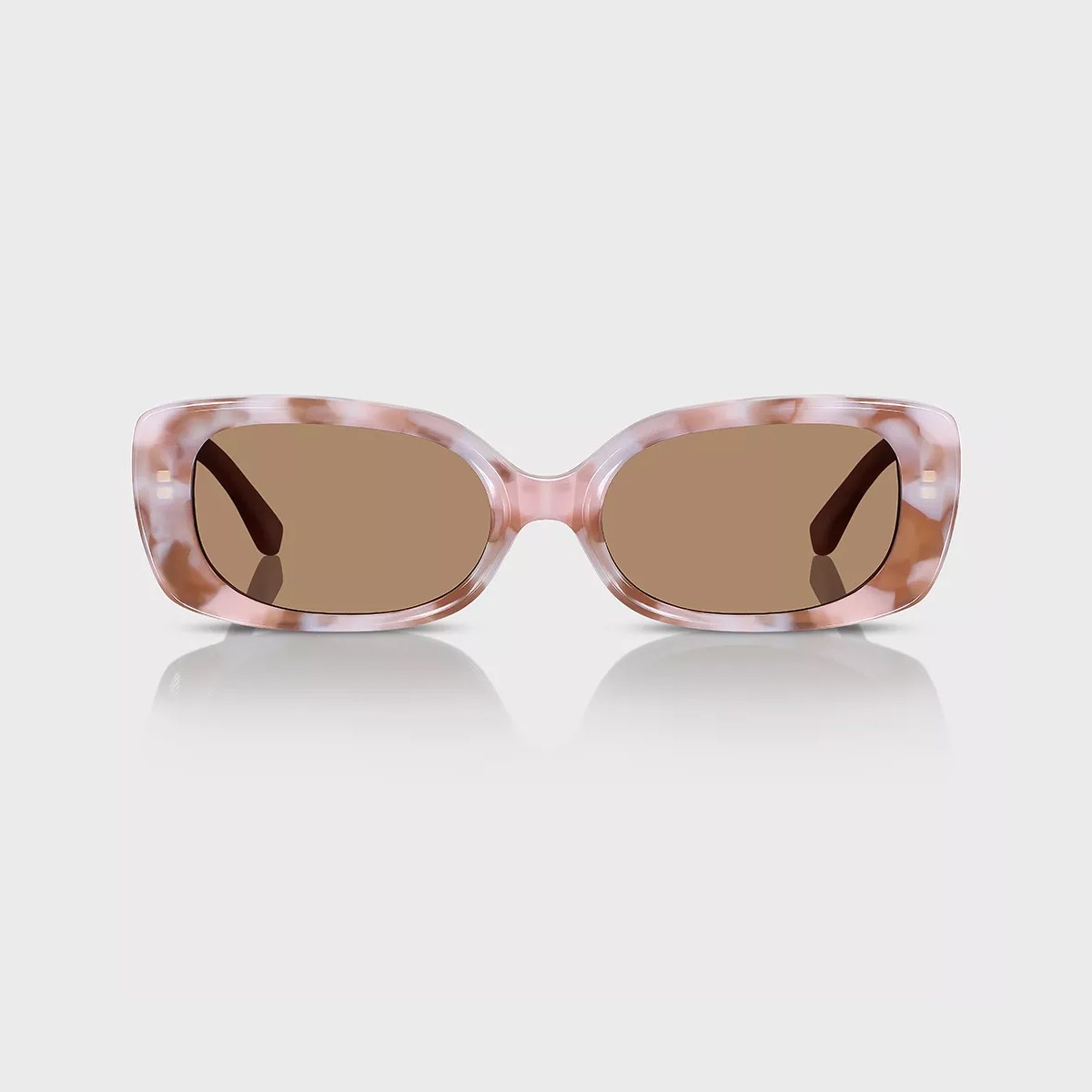 Pastel Rush – Oval Form Tortoise Detaylı / Kahve Lens Gözlük