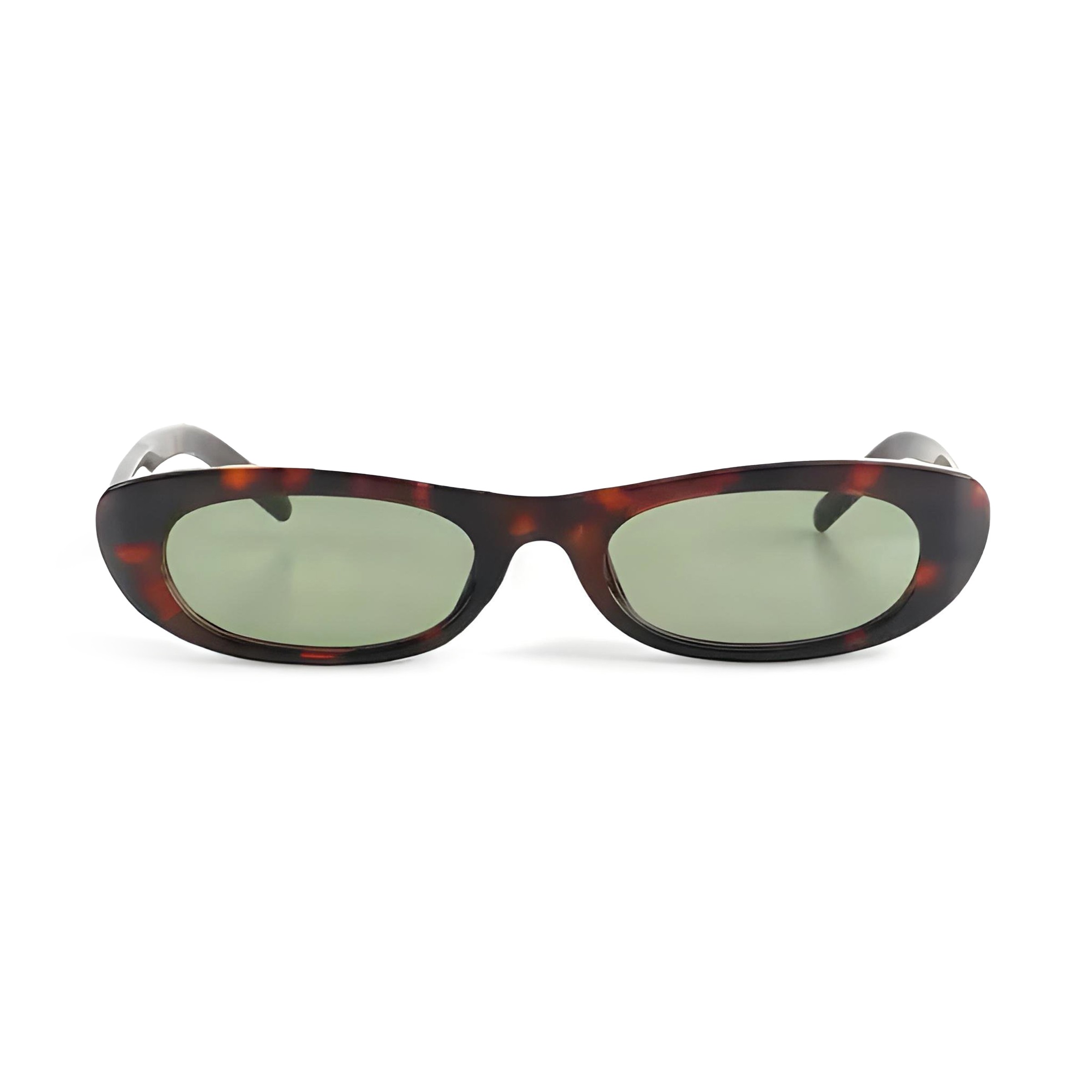 AFTERDARK – Lo-Rider Tortoise Çerçeveli – Deep Olive Yeşil Cam Gözlük