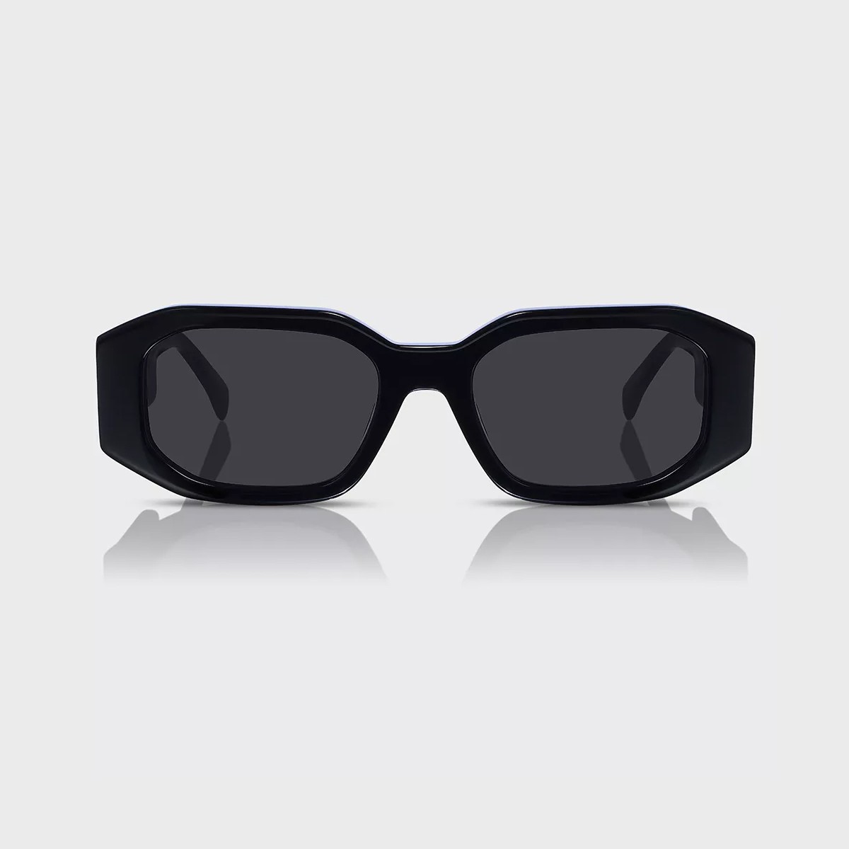 Black Ember – Siyah Kalın Çerçeve / Koyu Lens Gözlük