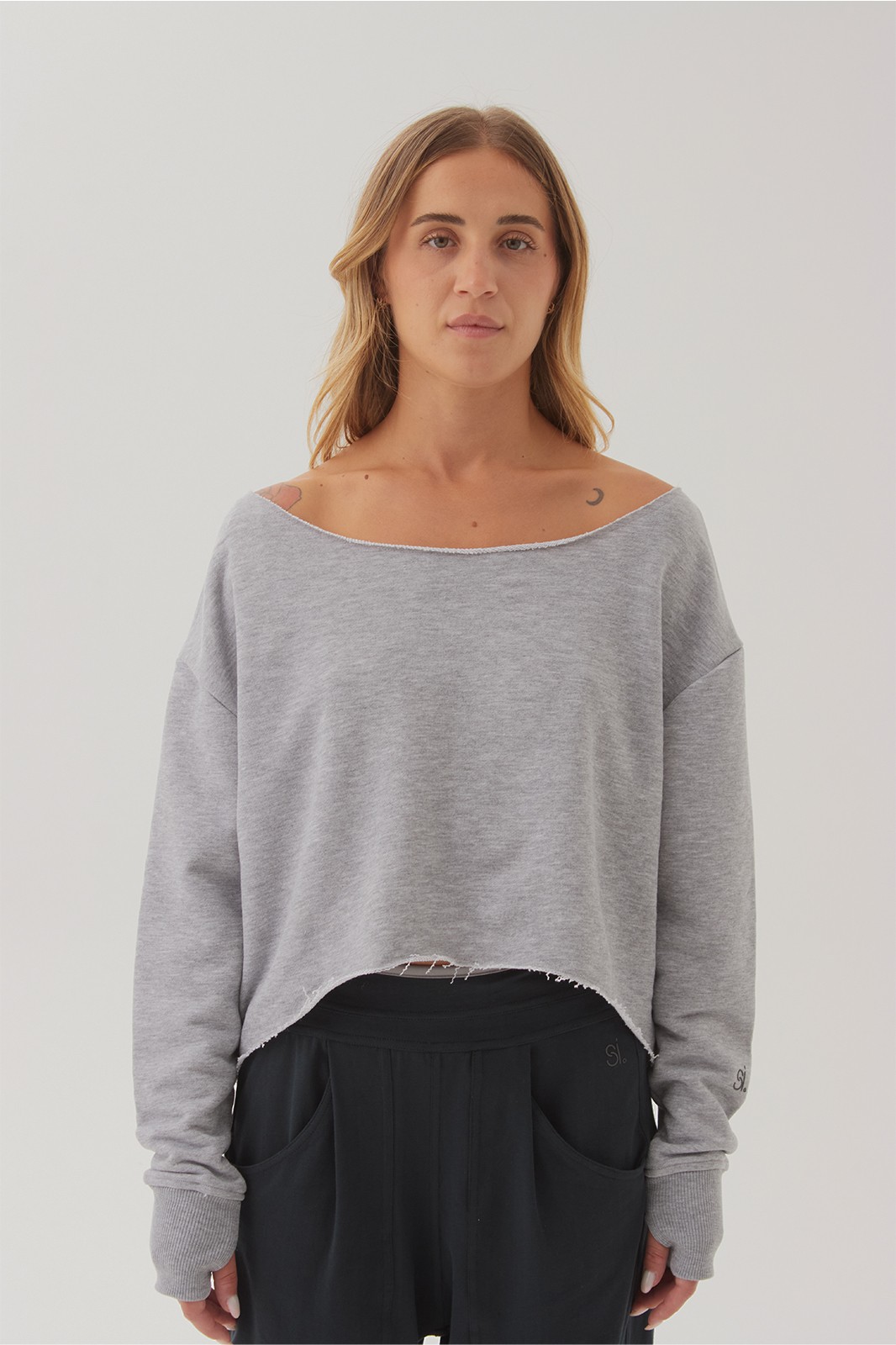 Allround Sweat Grey Melange
