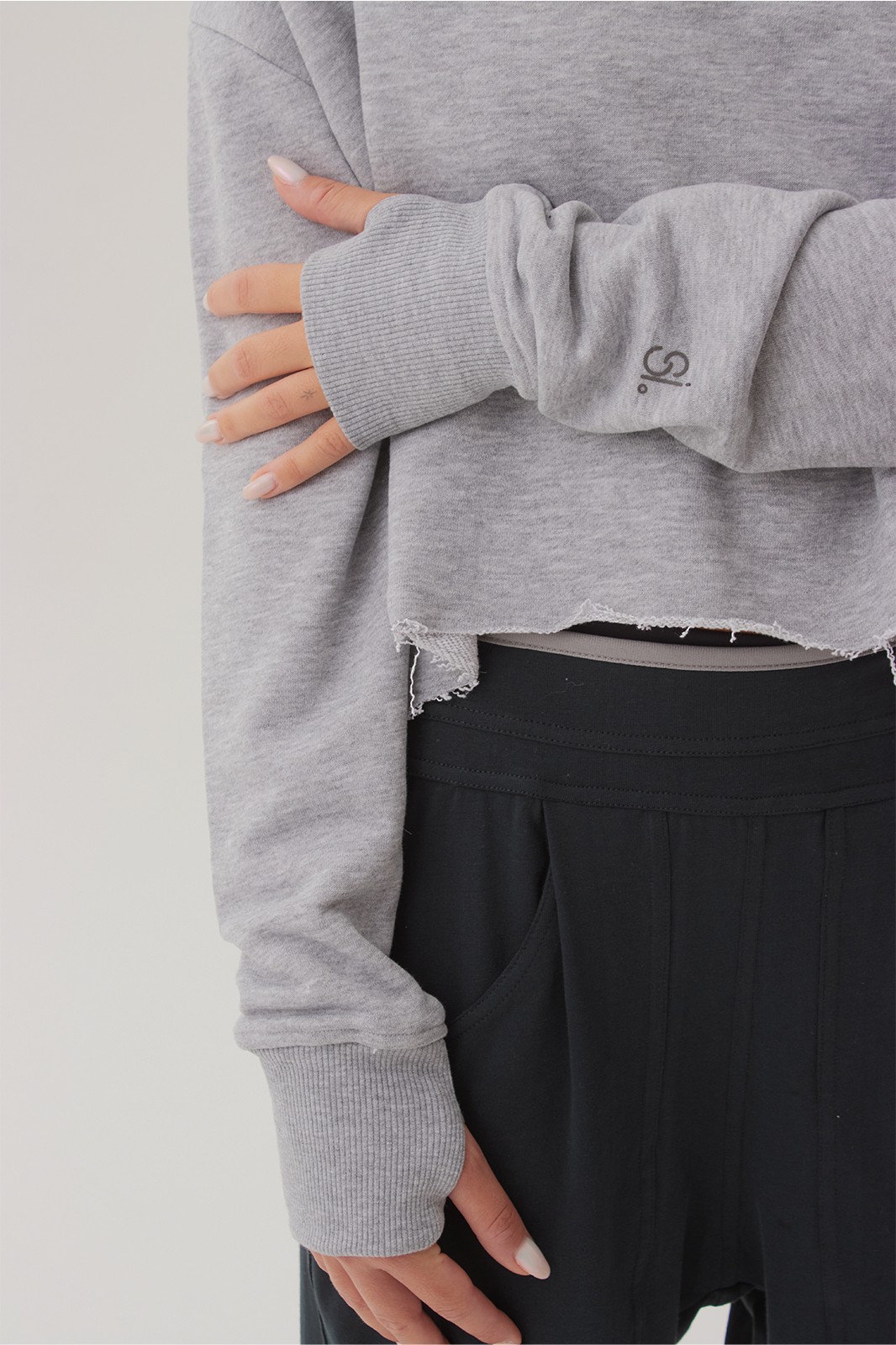Allround Sweat Grey Melange