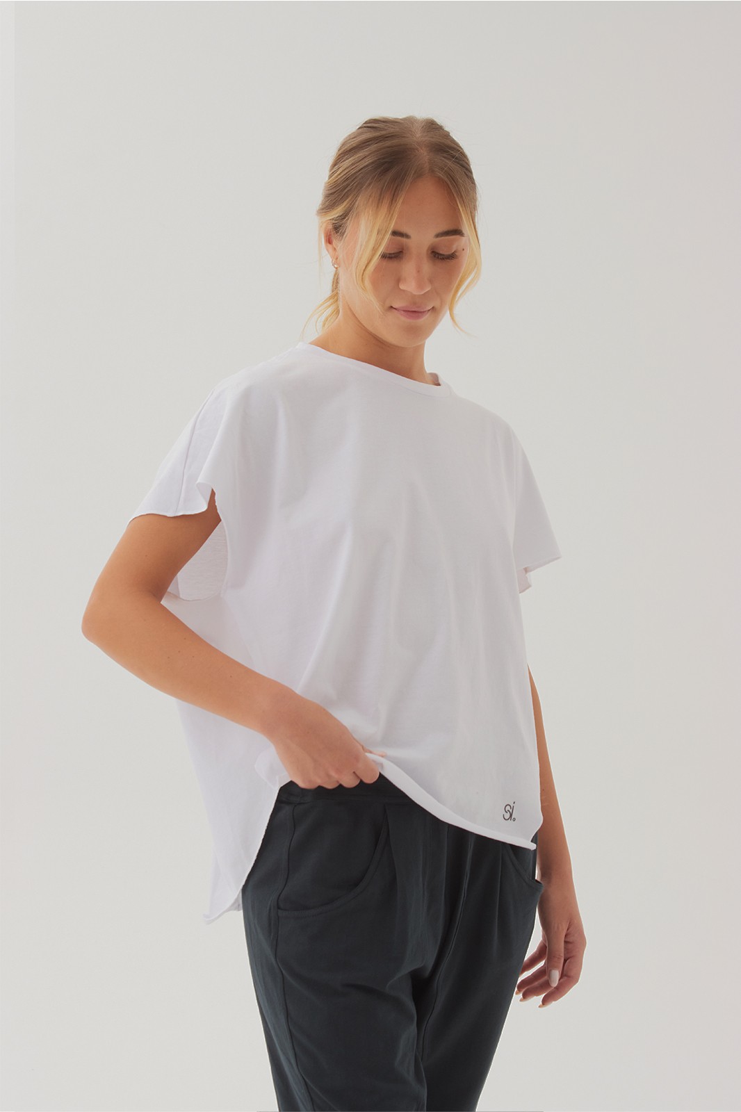 O-Neck Tee Snow White
