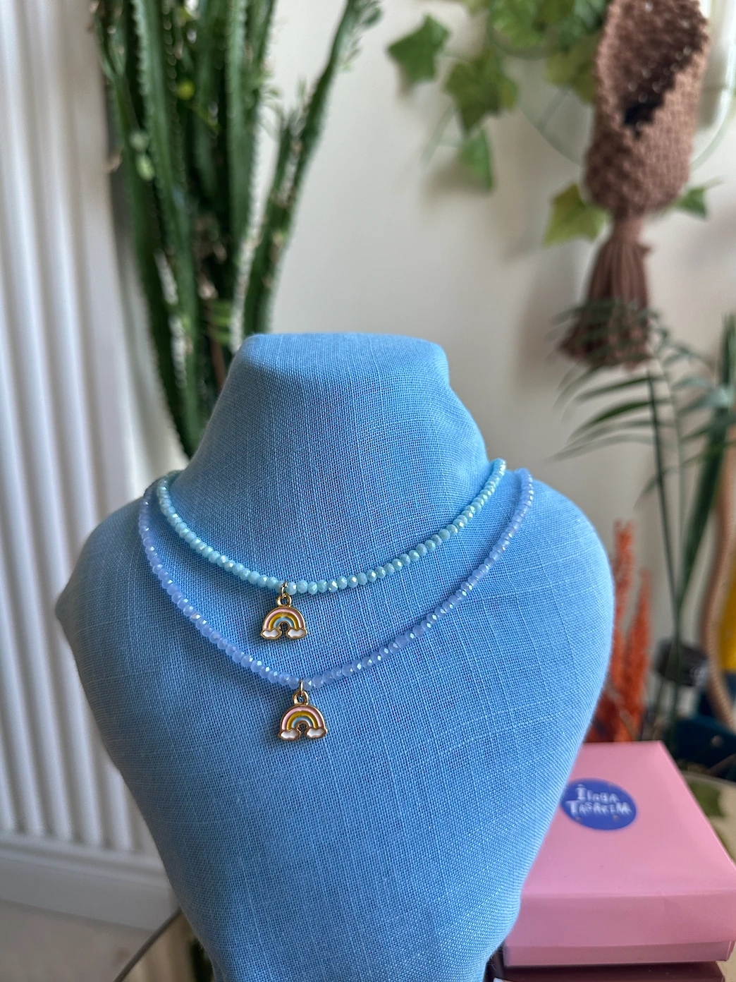 Gökkuşağı Kristal Kolye