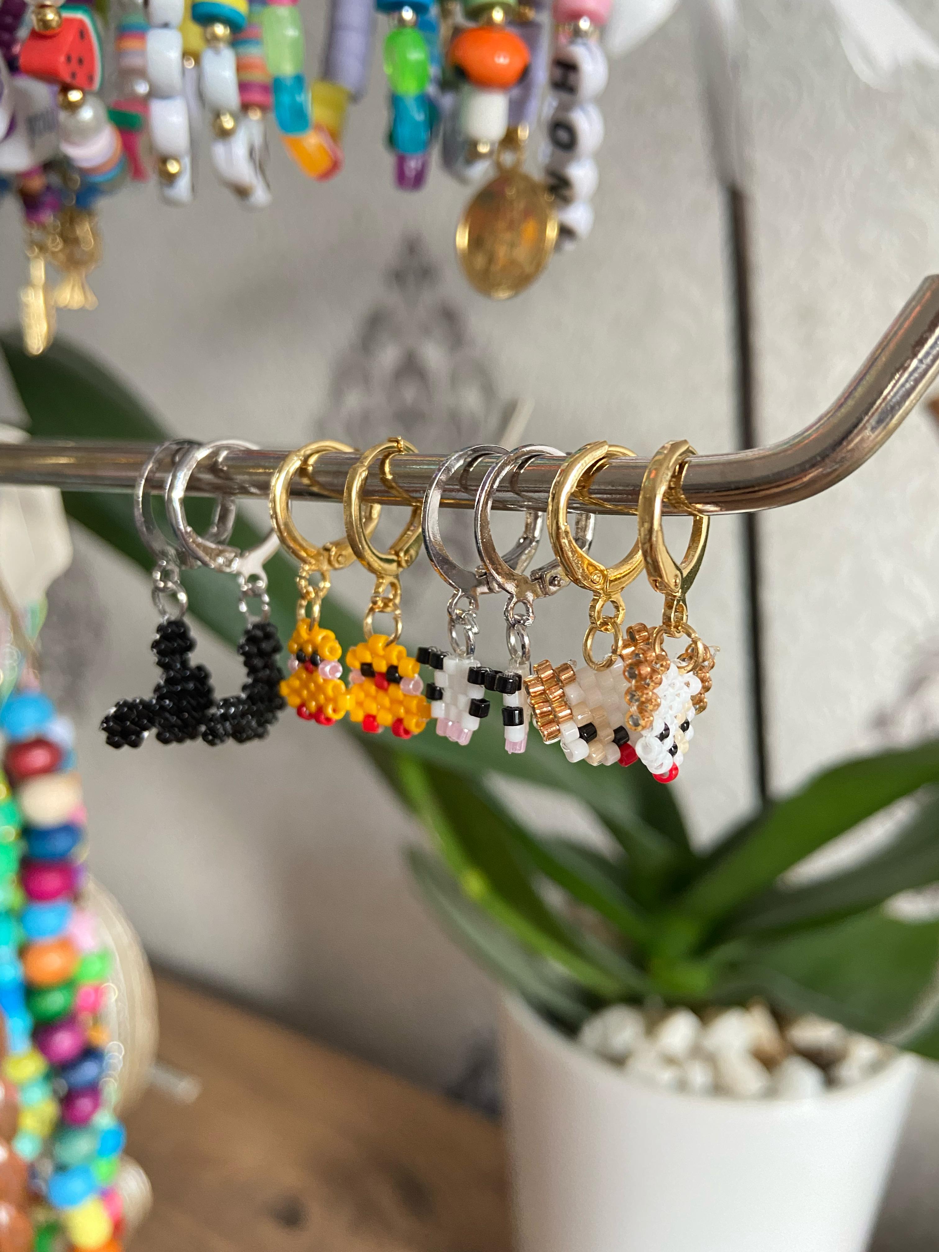  Civciv - Miyuki Boncuk Küpe