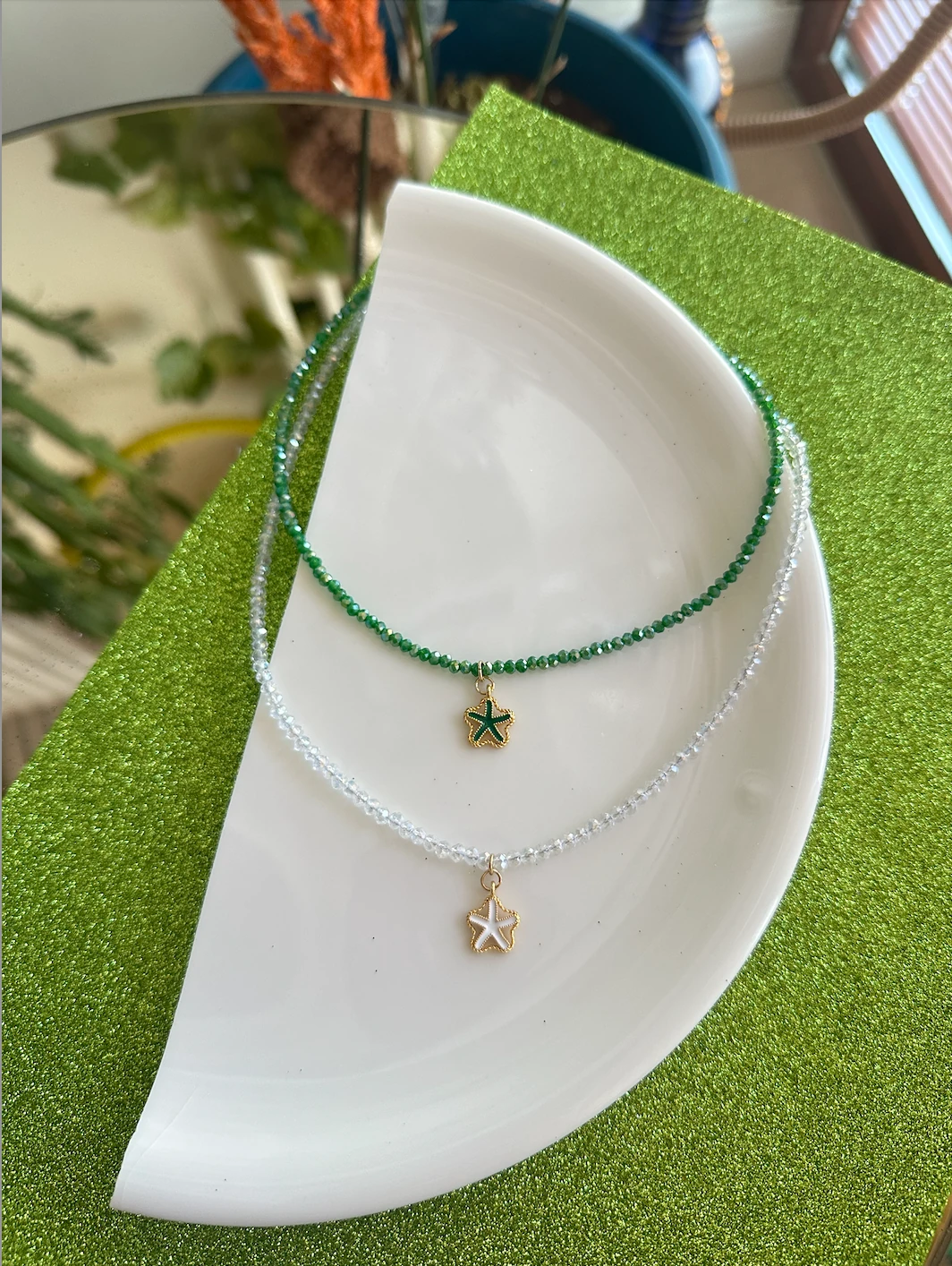 Yıldız Kristal Kolye