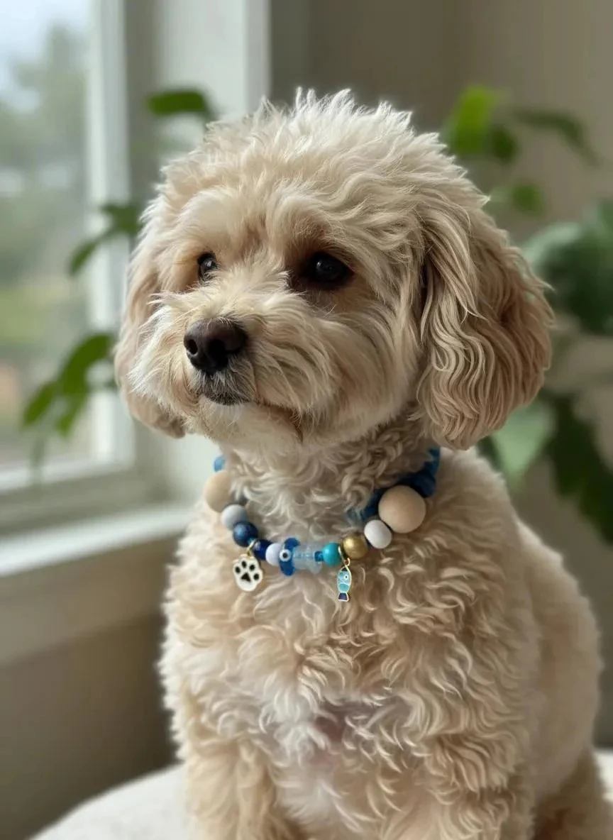 Pati Charm Kolye - Mavi