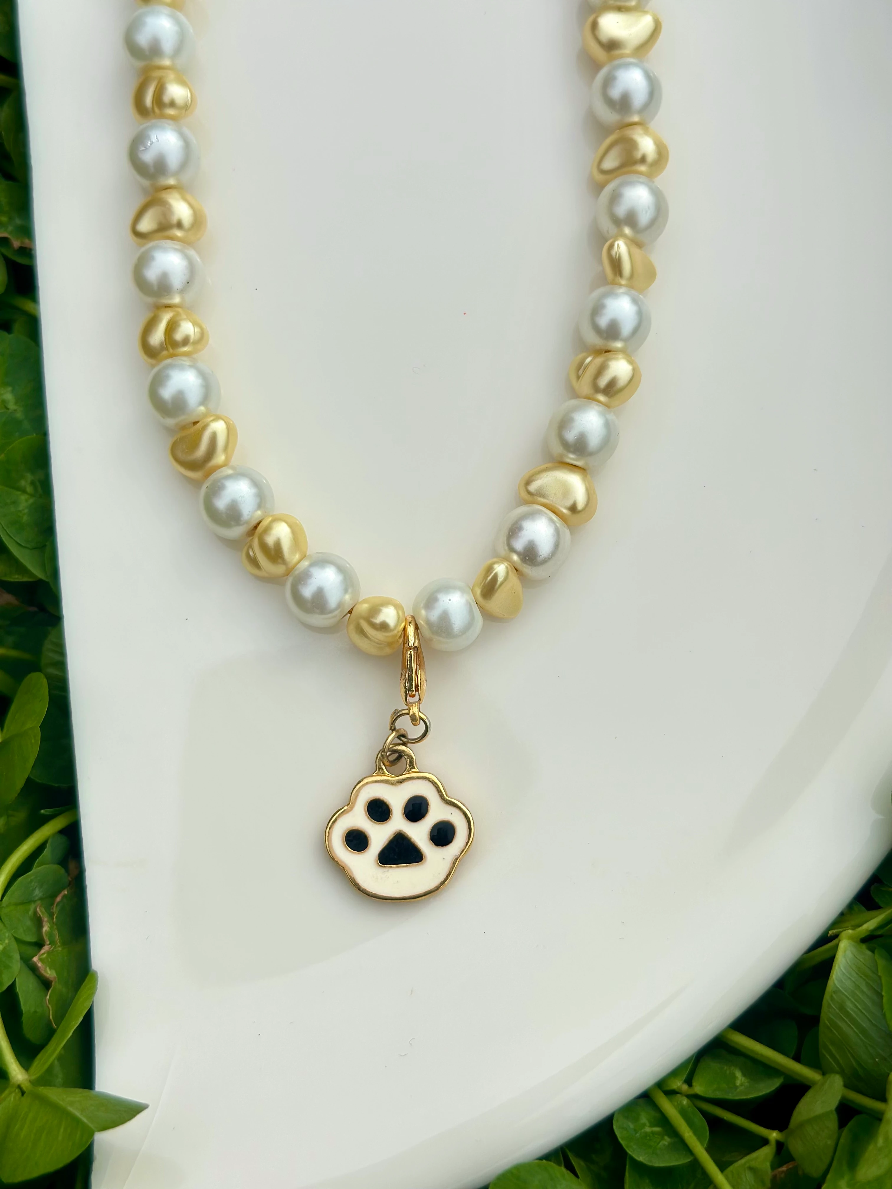 Diana Kolye - Sarı Taş Detay