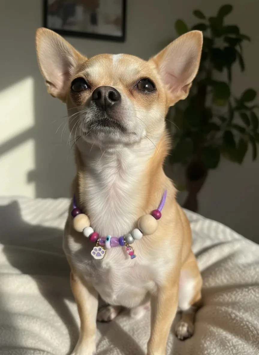 Pati Charm Kolye - Mor