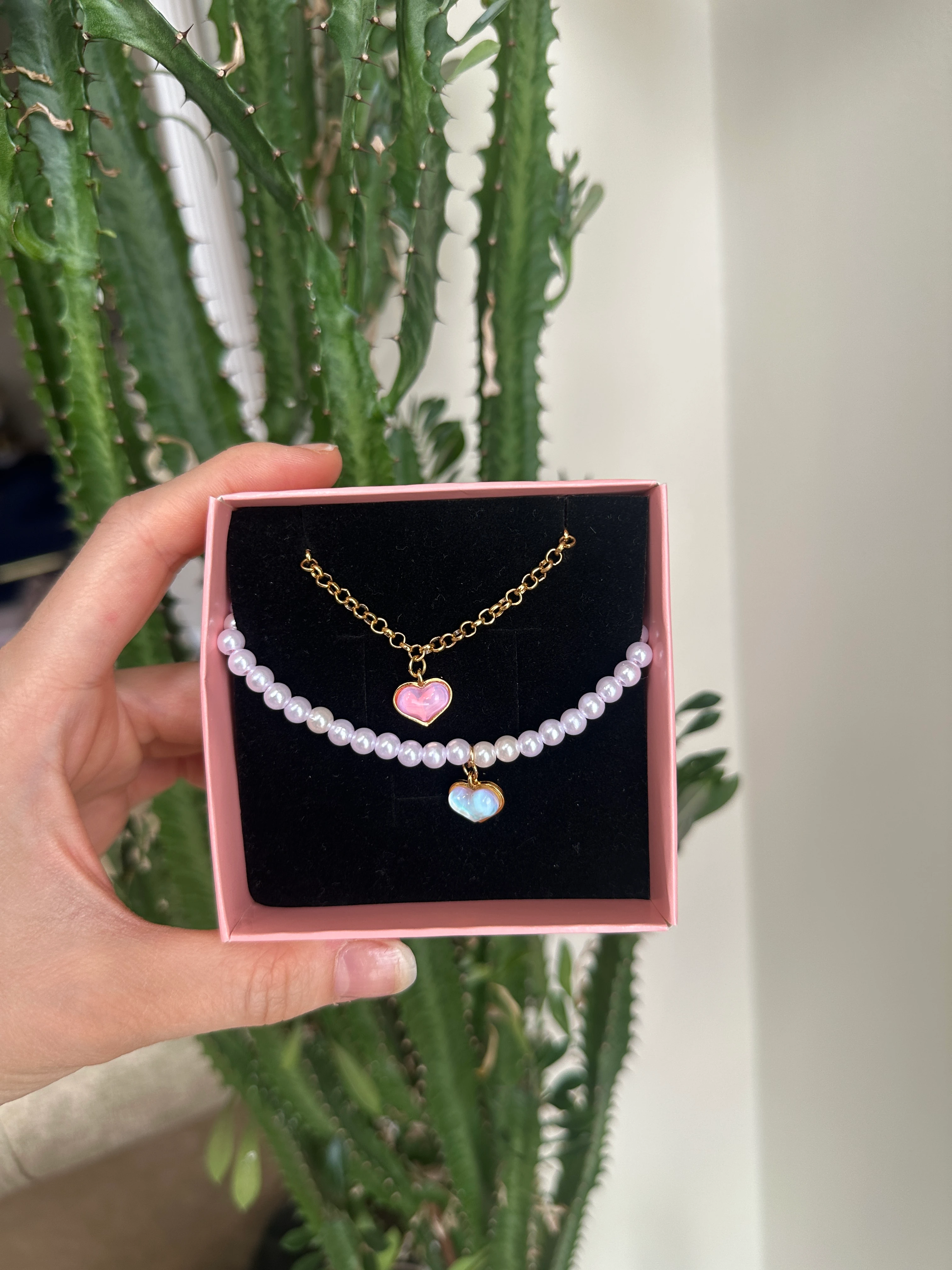 Aşk Yansıması Kolye - Zincir Detay