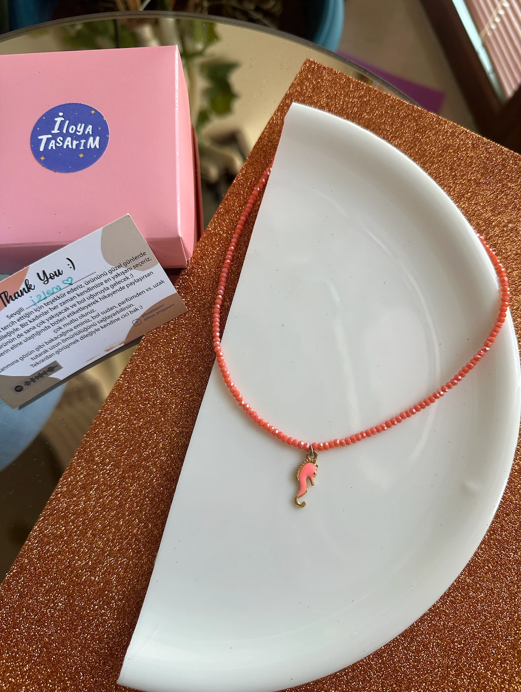 Denizatı Kristal Kolye