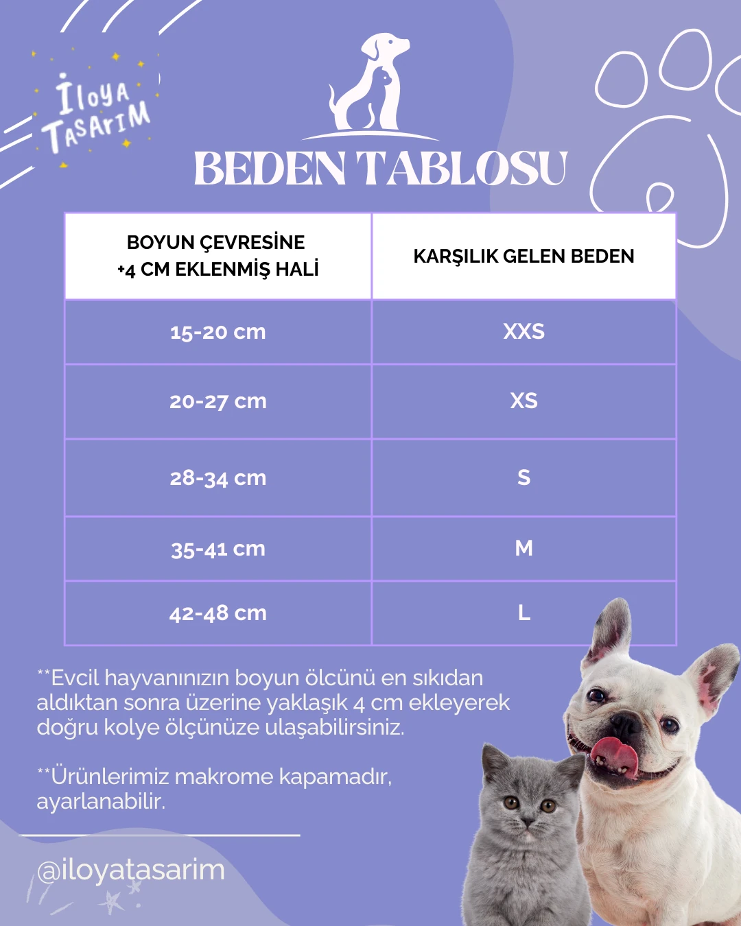 Diana Kolye - Lila Taş Detay