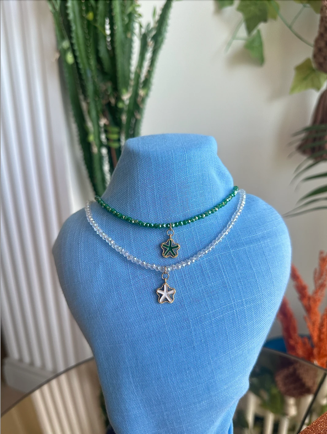 Yıldız Kristal Kolye