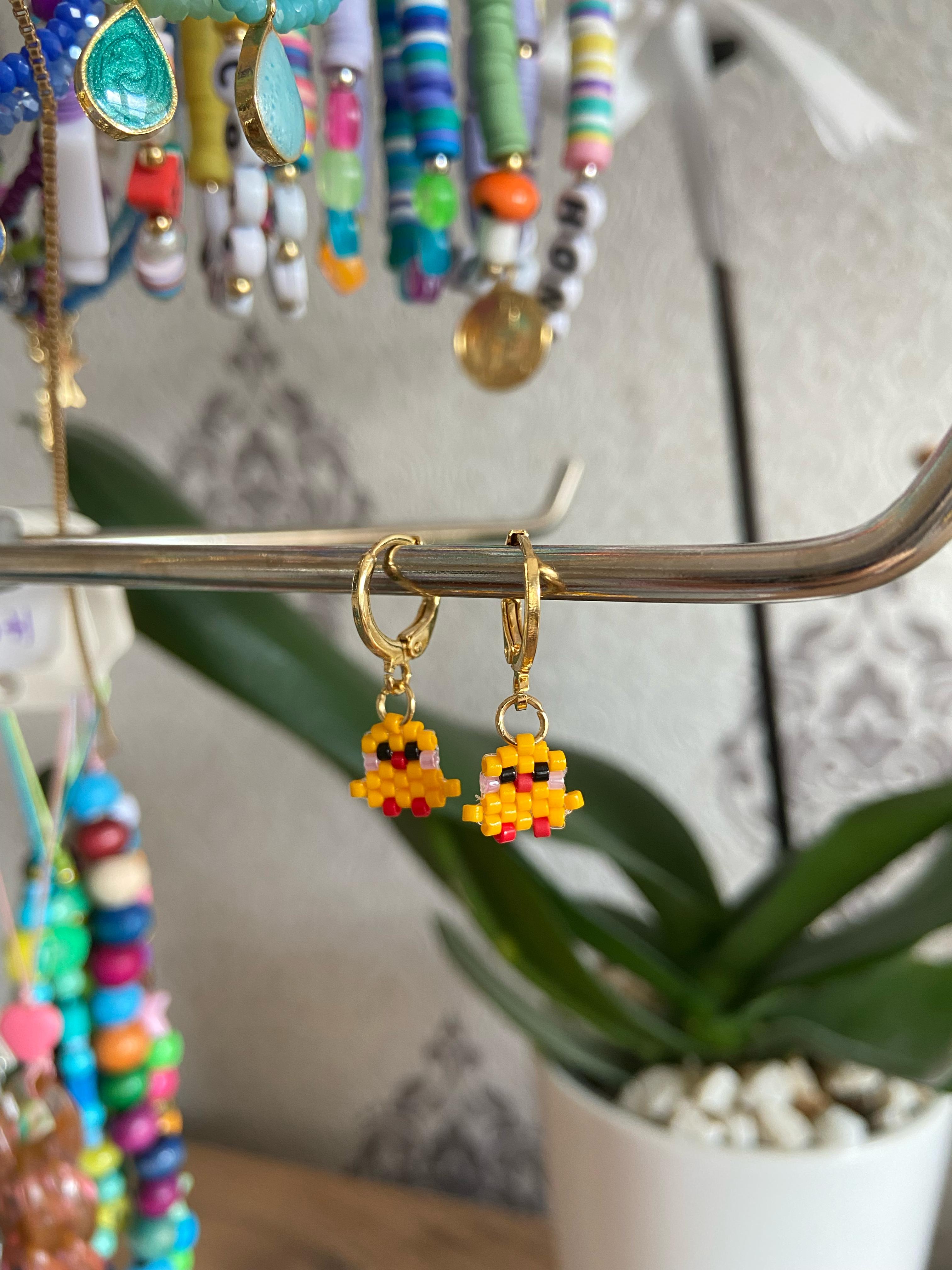  Civciv - Miyuki Boncuk Küpe