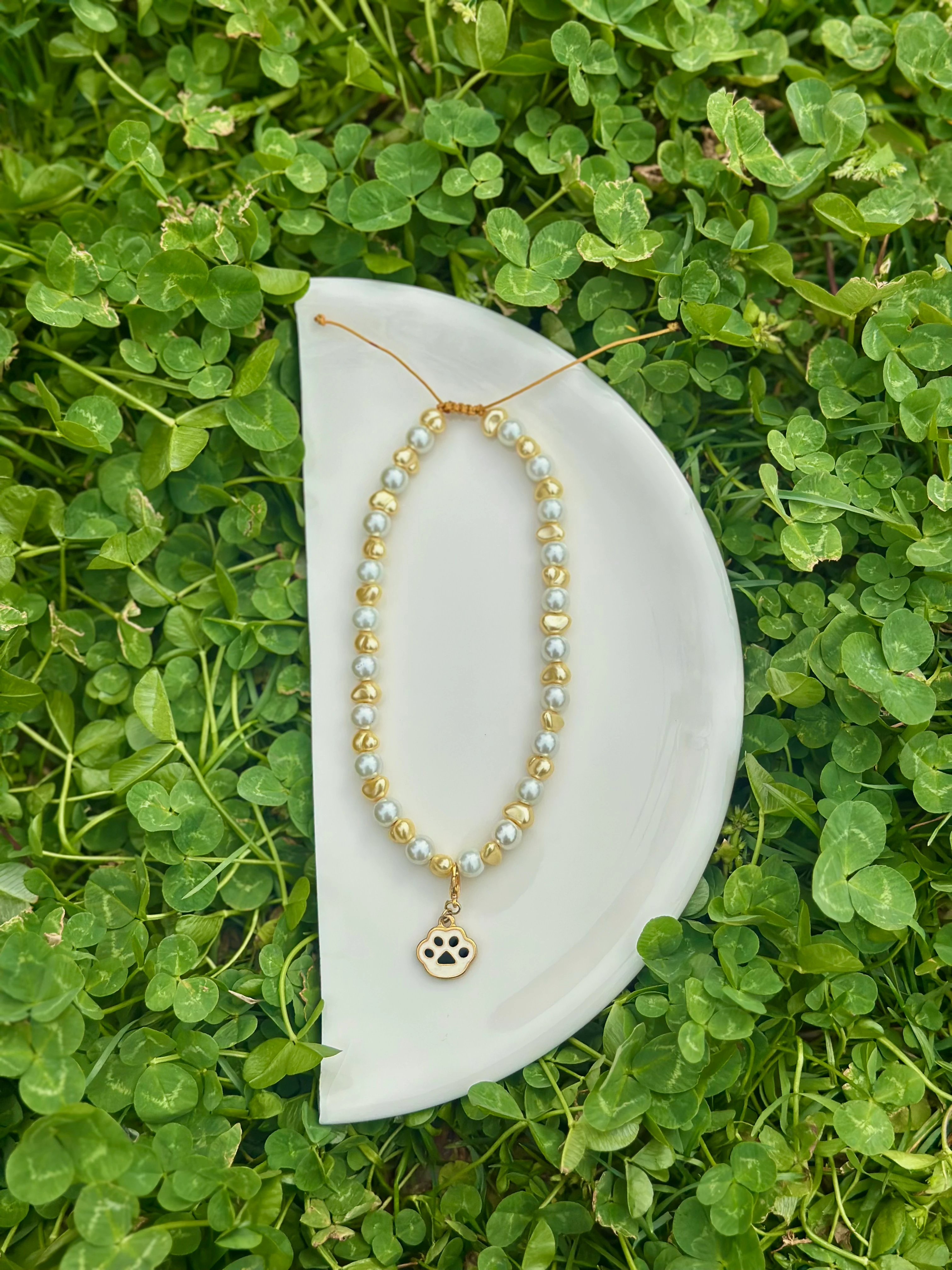 Diana Kolye - Sarı Taş Detay