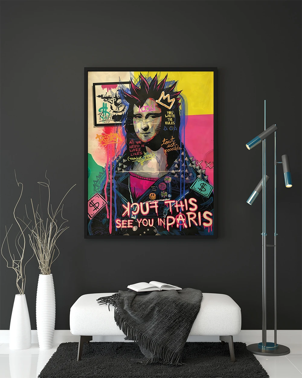 Pop Art Karakter Tablo