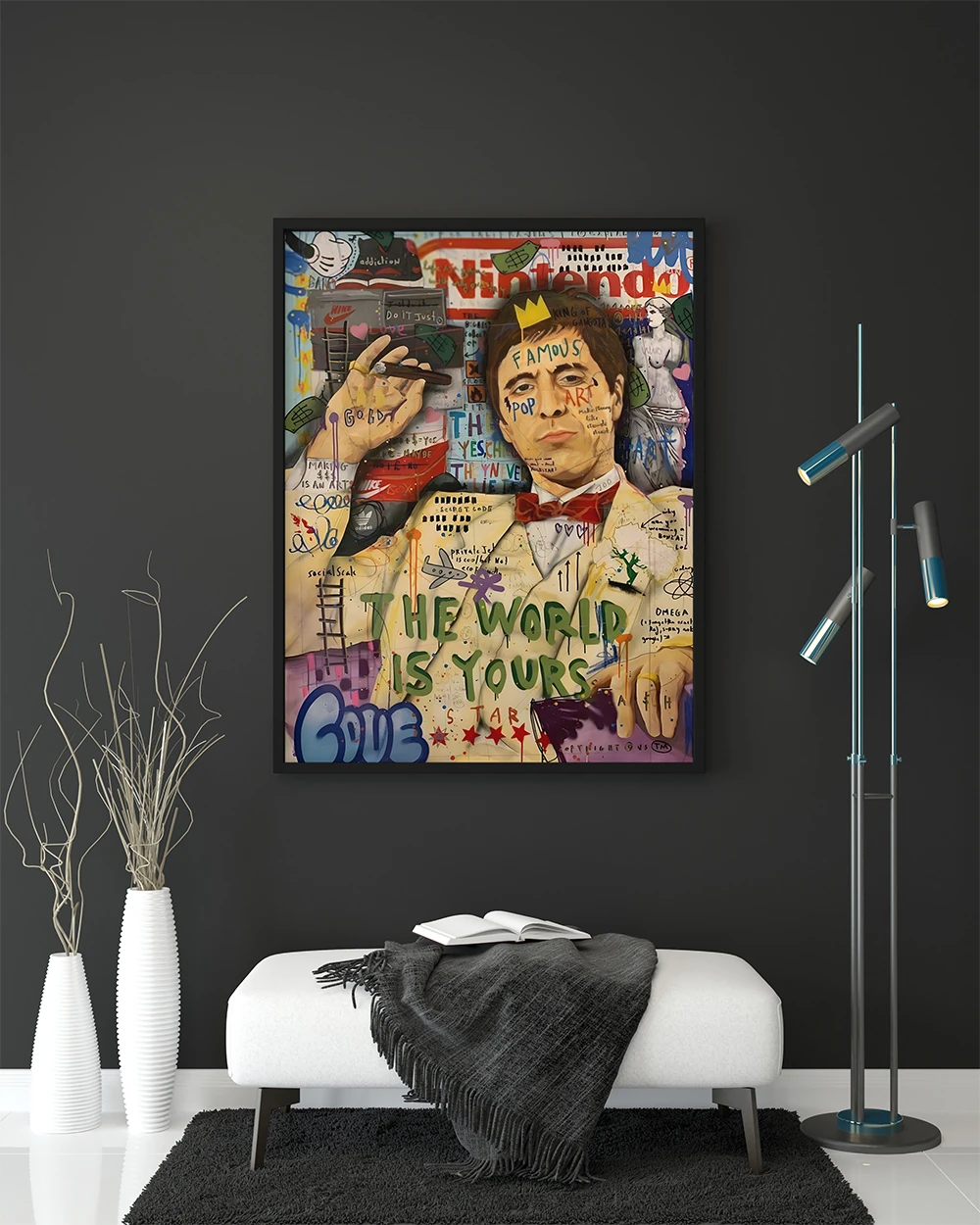 Pop Art Karakter Tablo 