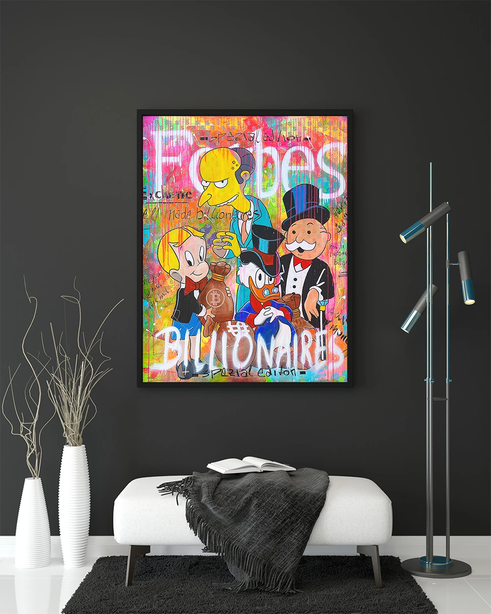 Pop Art Karakter Tablo