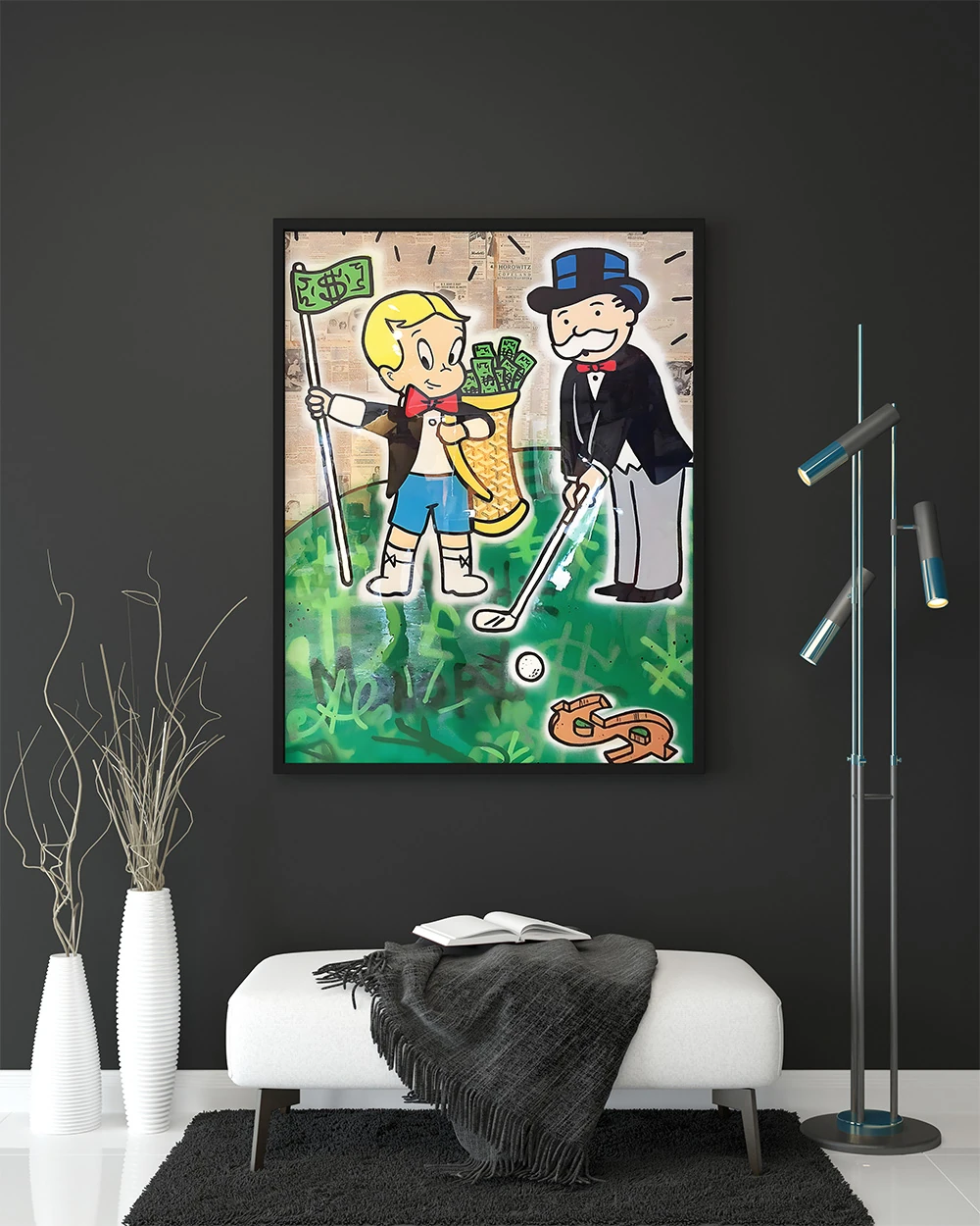 Pop Art Karakter Tablo