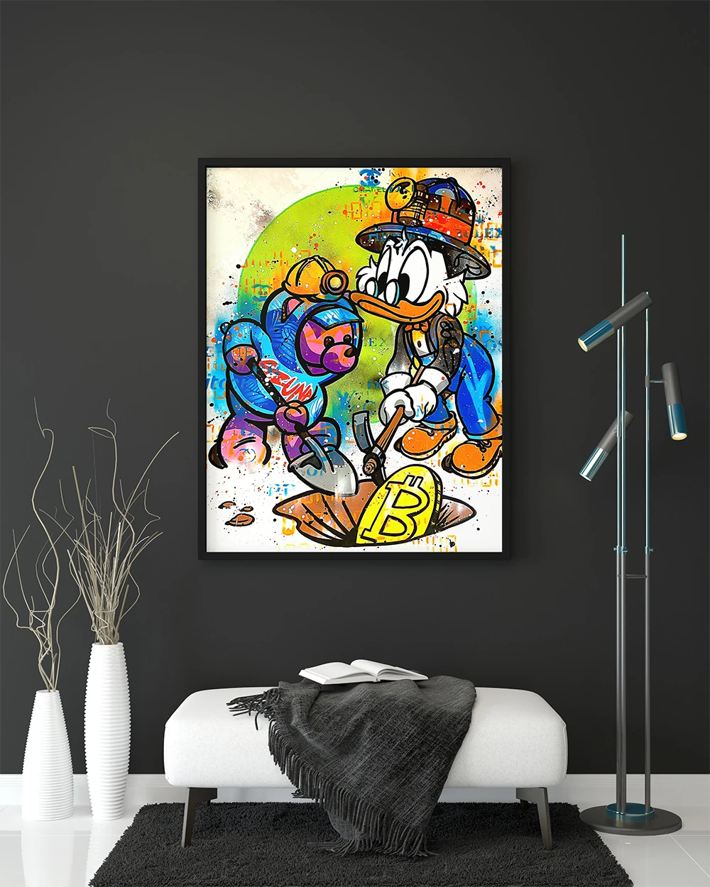 Pop Art Karakter Tablo