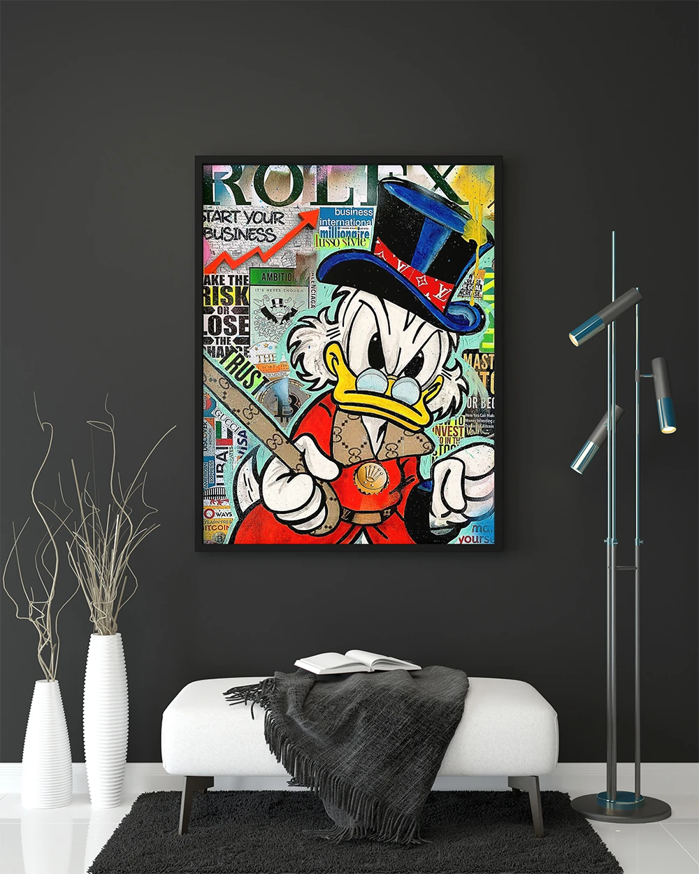 Pop Art Karakter Tablo