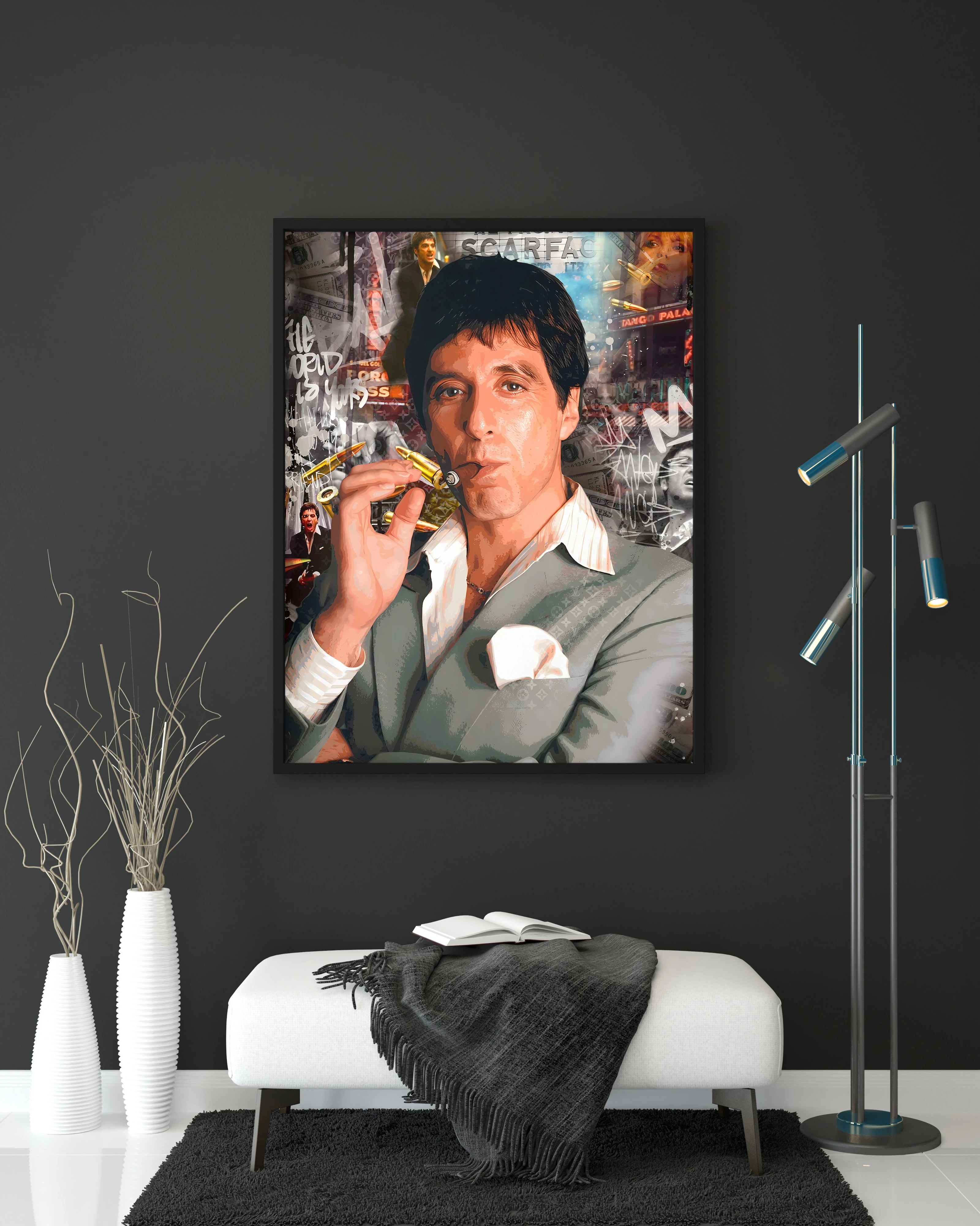 Pop Art Karakter Tablo