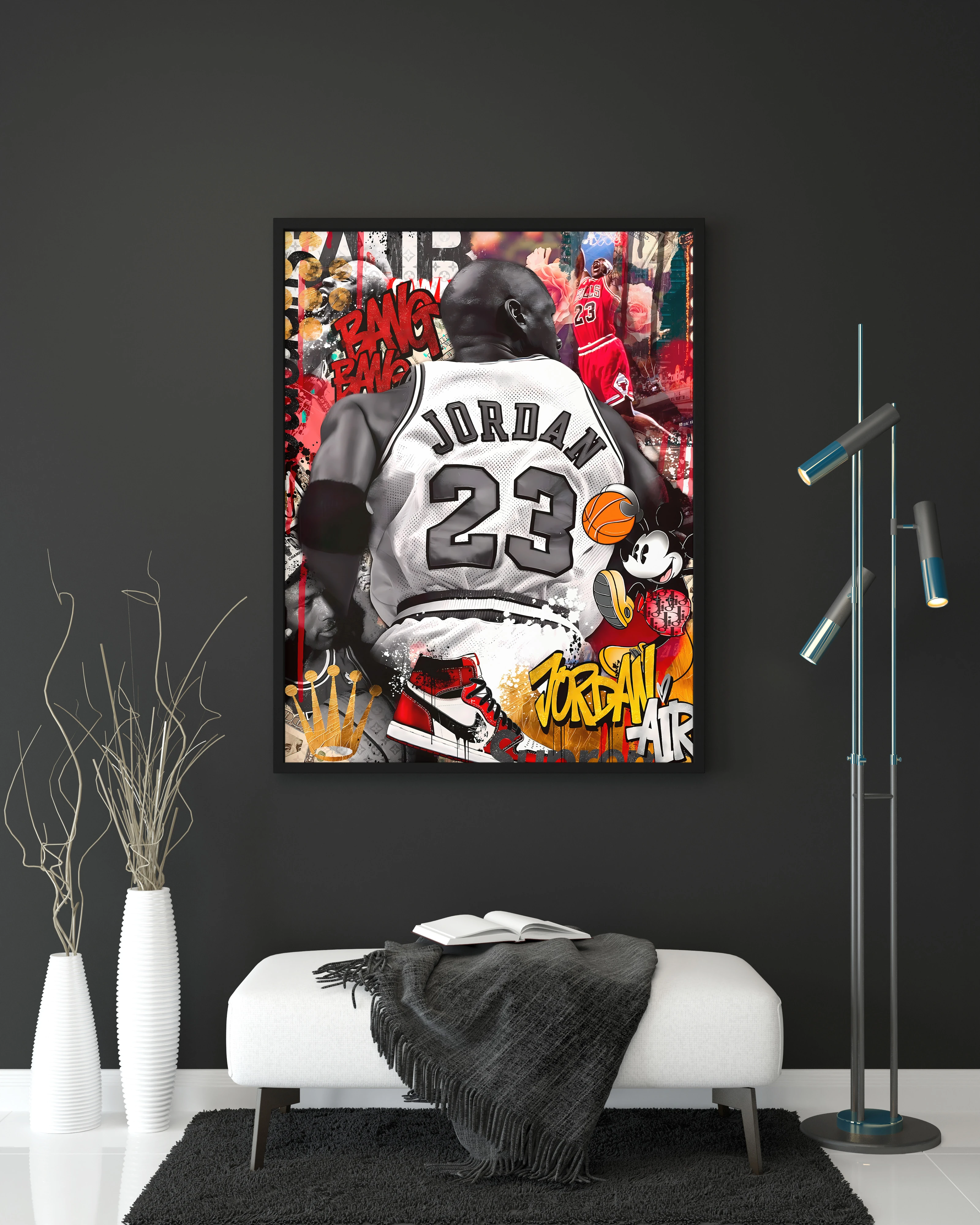 Pop Art Karakter Tablo