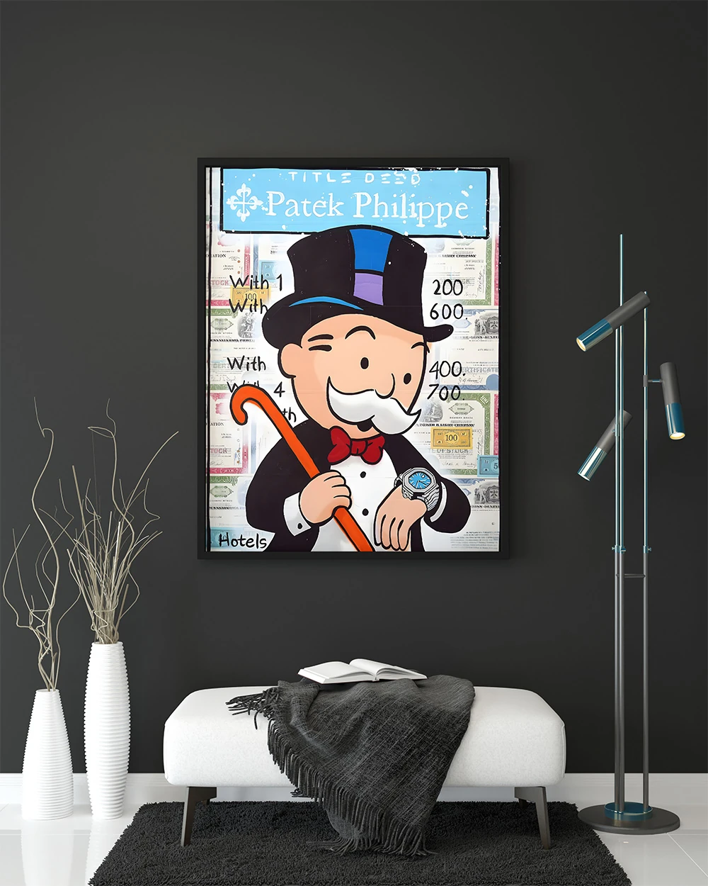 Pop Art Karakter Tablo