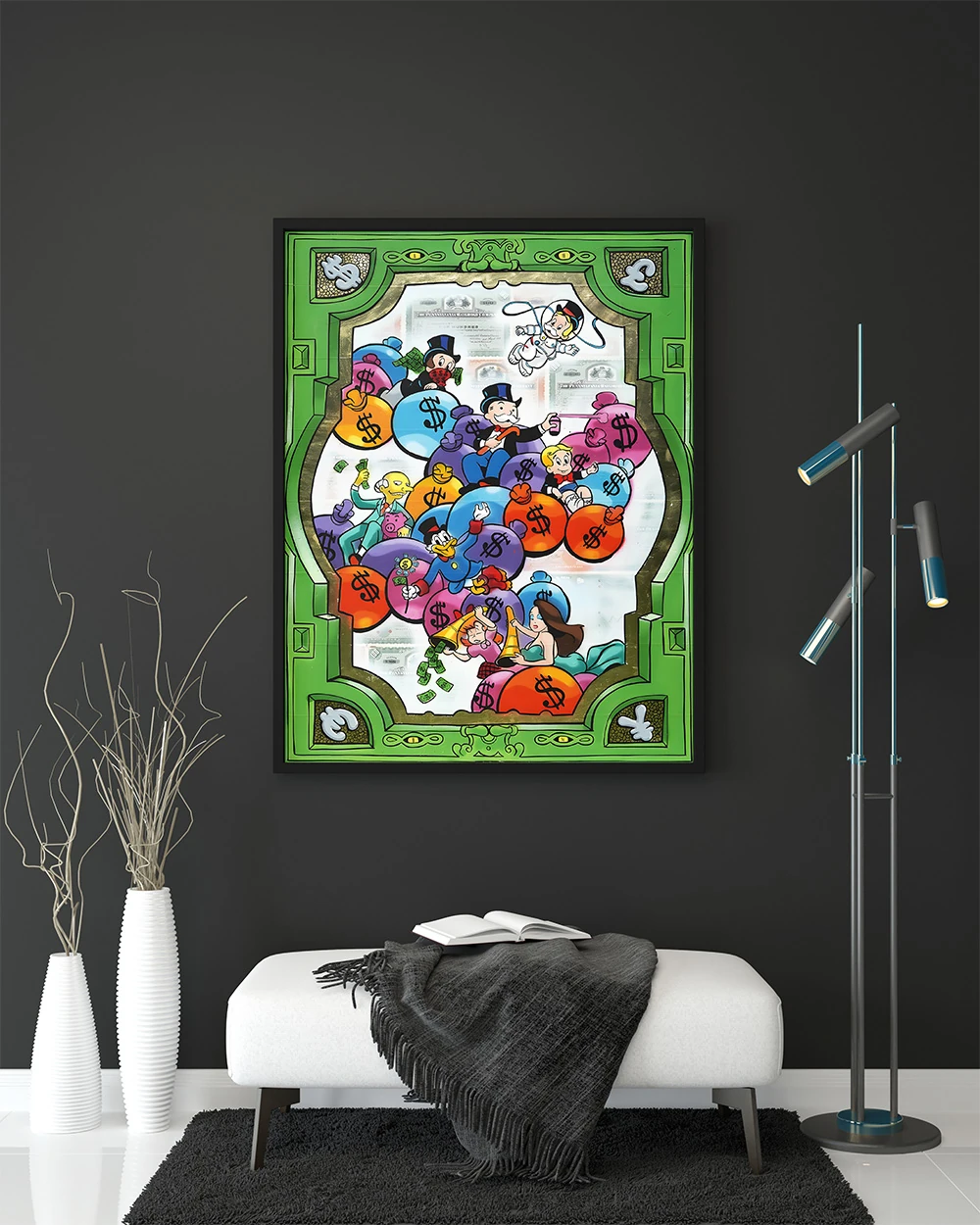 Pop Art Karakter Tablo